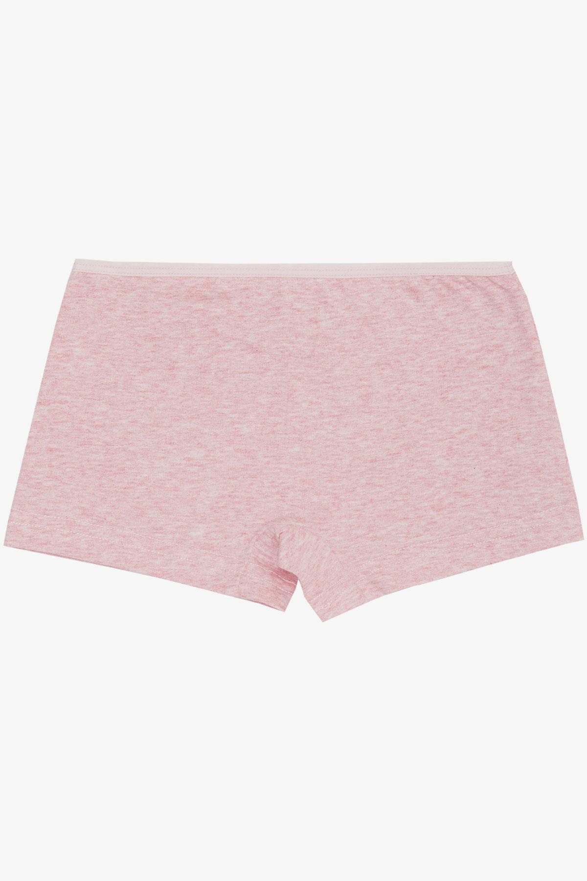 Breeze Kız Çocuk Boxer Unicorn Baskılı Pembe Melanj (5 Yaş)