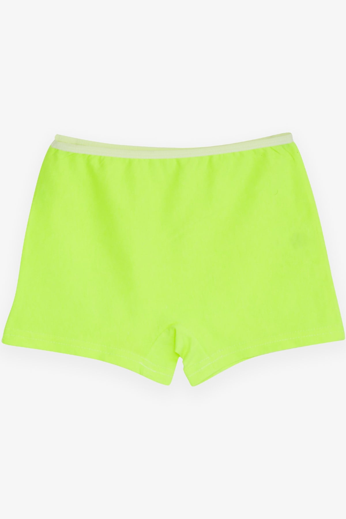 Breeze Kız Çocuk Boxer Uykucu Penguen Baskılı Neon Yeşil (5-11 Yaş)