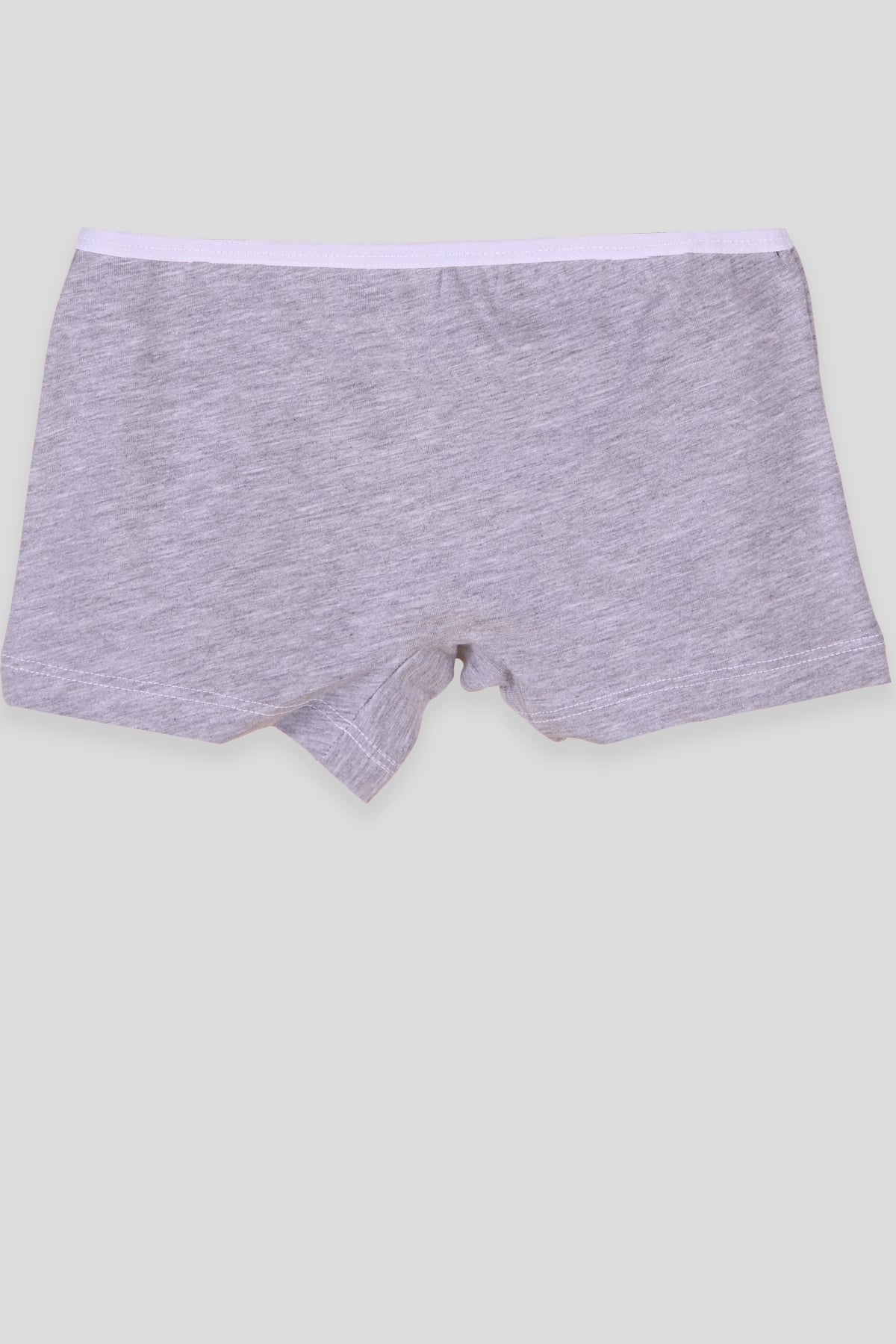 Breeze Kız Çocuk Boxer Yazı Baskılı Gri (3-11 Yaş)