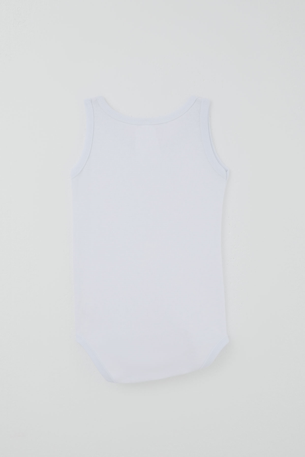 Breeze Kız Çocuk Çıtçıtlı Atlet Zıbın Body Basic Beyaz (1-3 Yaş)