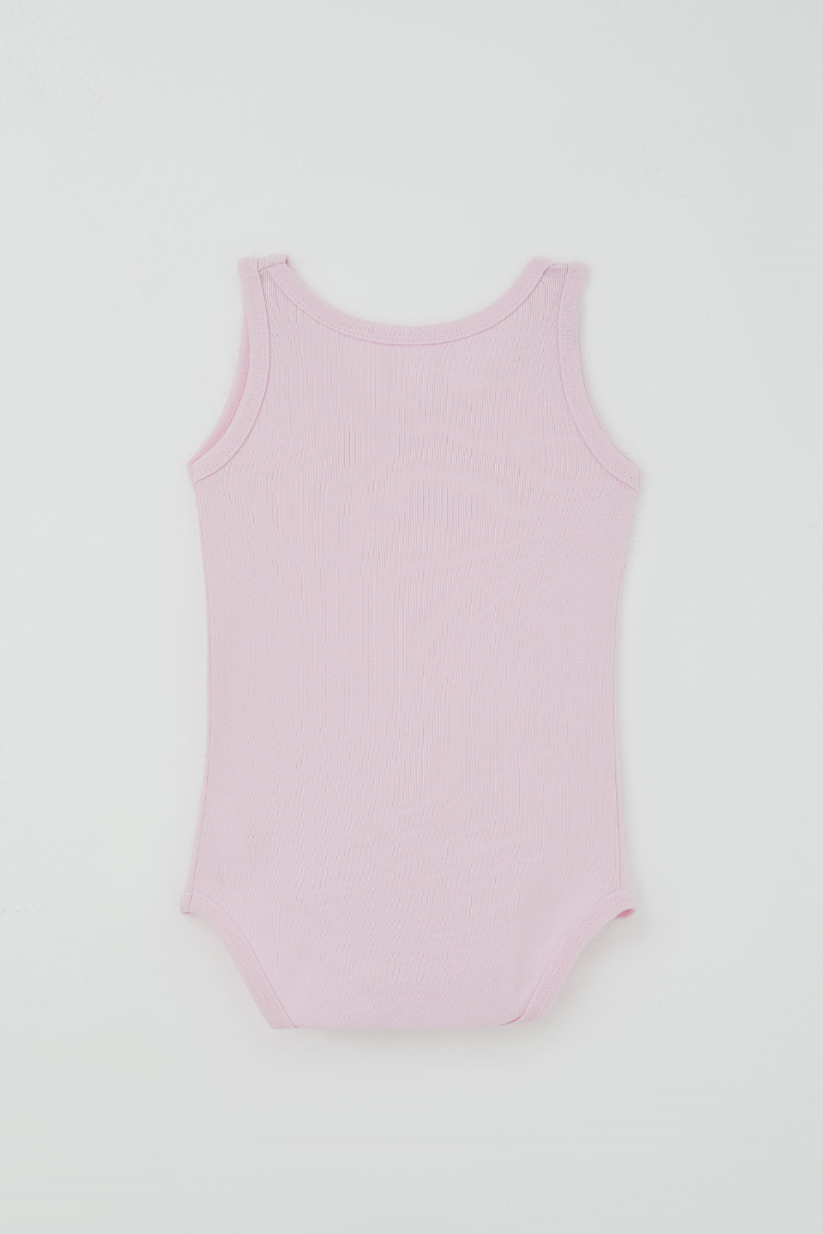 Breeze Kız Çocuk Çıtçıtlı Atlet Zıbın Body Basic Pembe (1-3 Yaş)