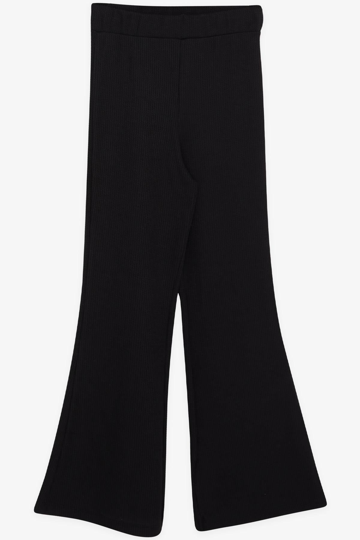 Breeze Kız Çocuk Crop Taytlı Takım Siyah (8-14 Yaş)
