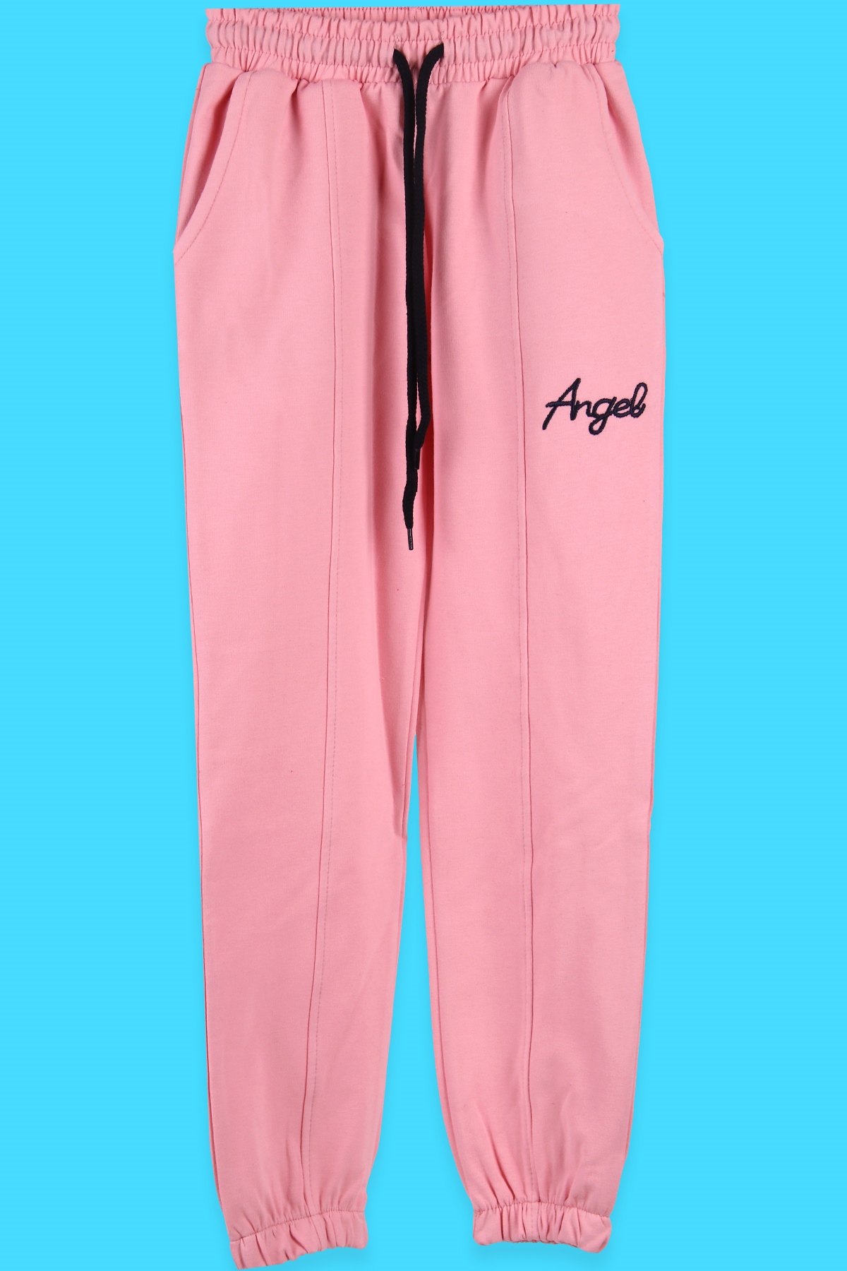 Breeze Kız Çocuk Eşofman Altı Basic Pudra (8-14 Yaş)