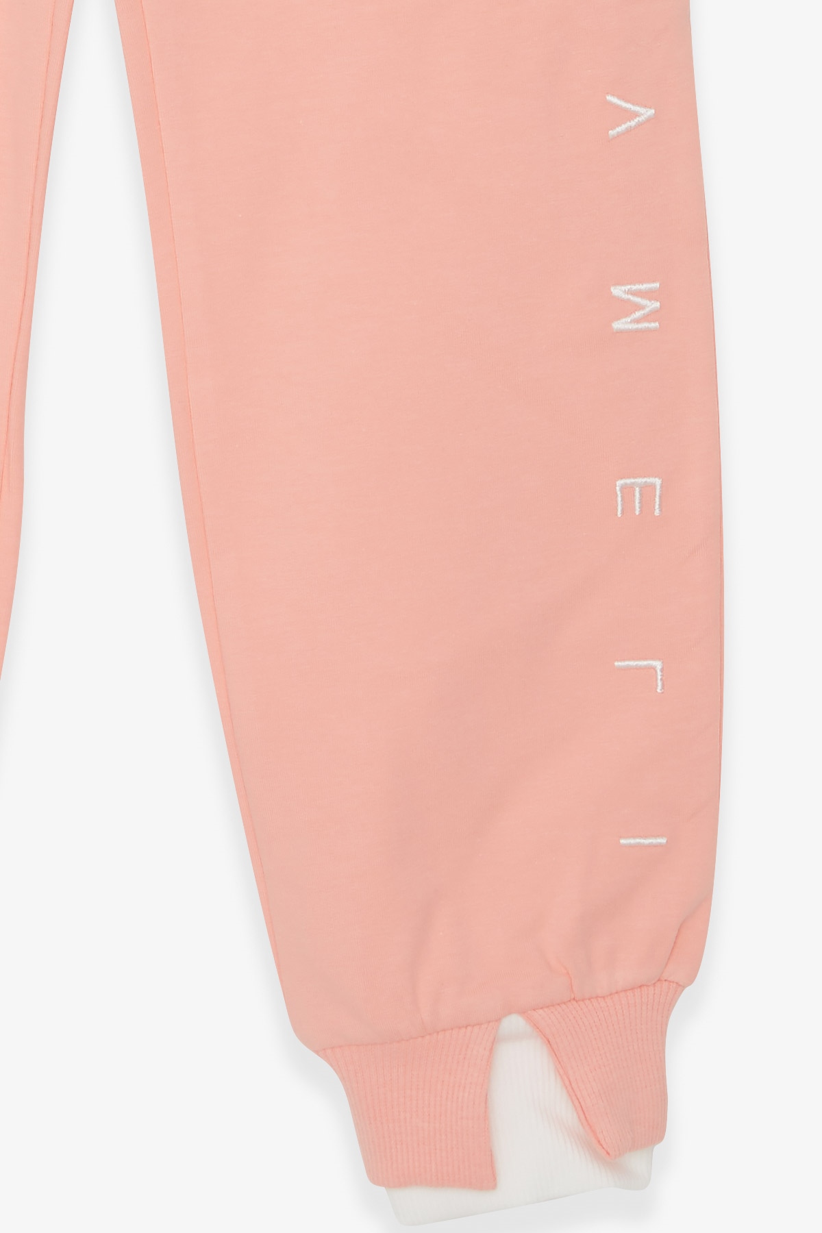 Breeze Kız Çocuk Eşofman Altı Baskılı Somon (8-14 Yaş)