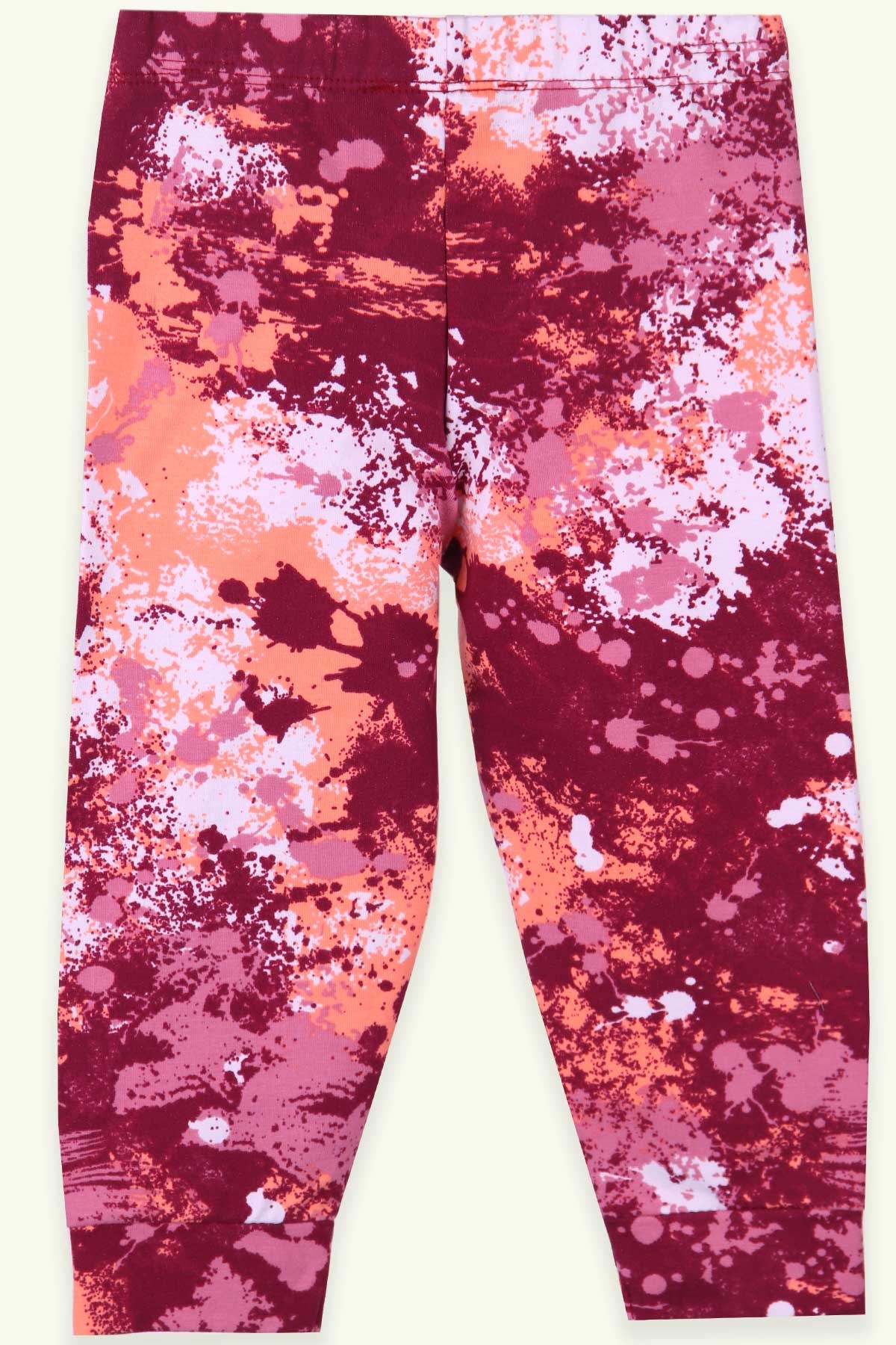 Breeze Kız Çocuk Eşofman Altı Batik Desenli Karışık Renk (1.5-5 Yaş)