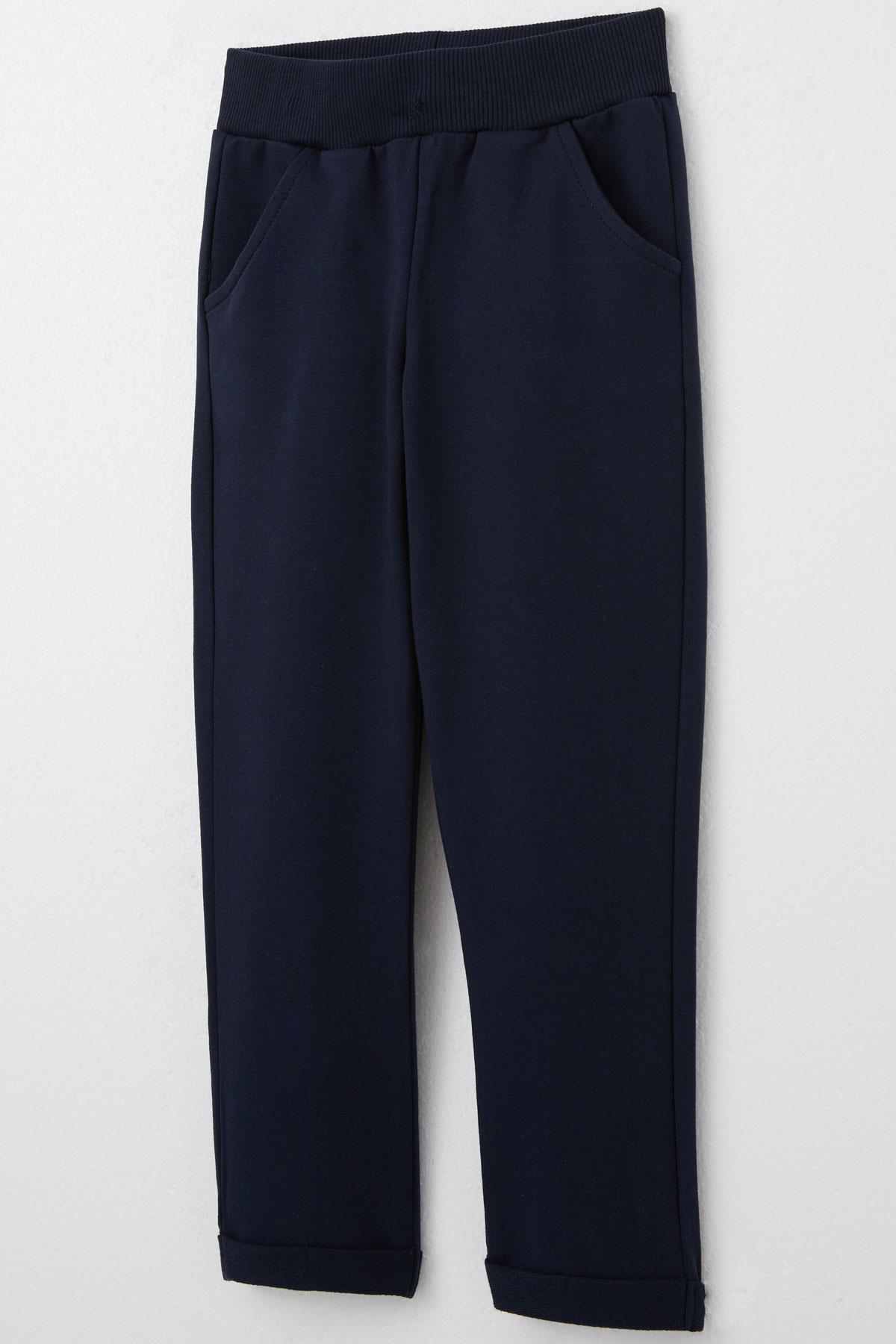 Breeze Kız Çocuk Eşofman Takım Çiçek Desenli Yazı Baskılı Gülkurusu (1-4 Yaş)