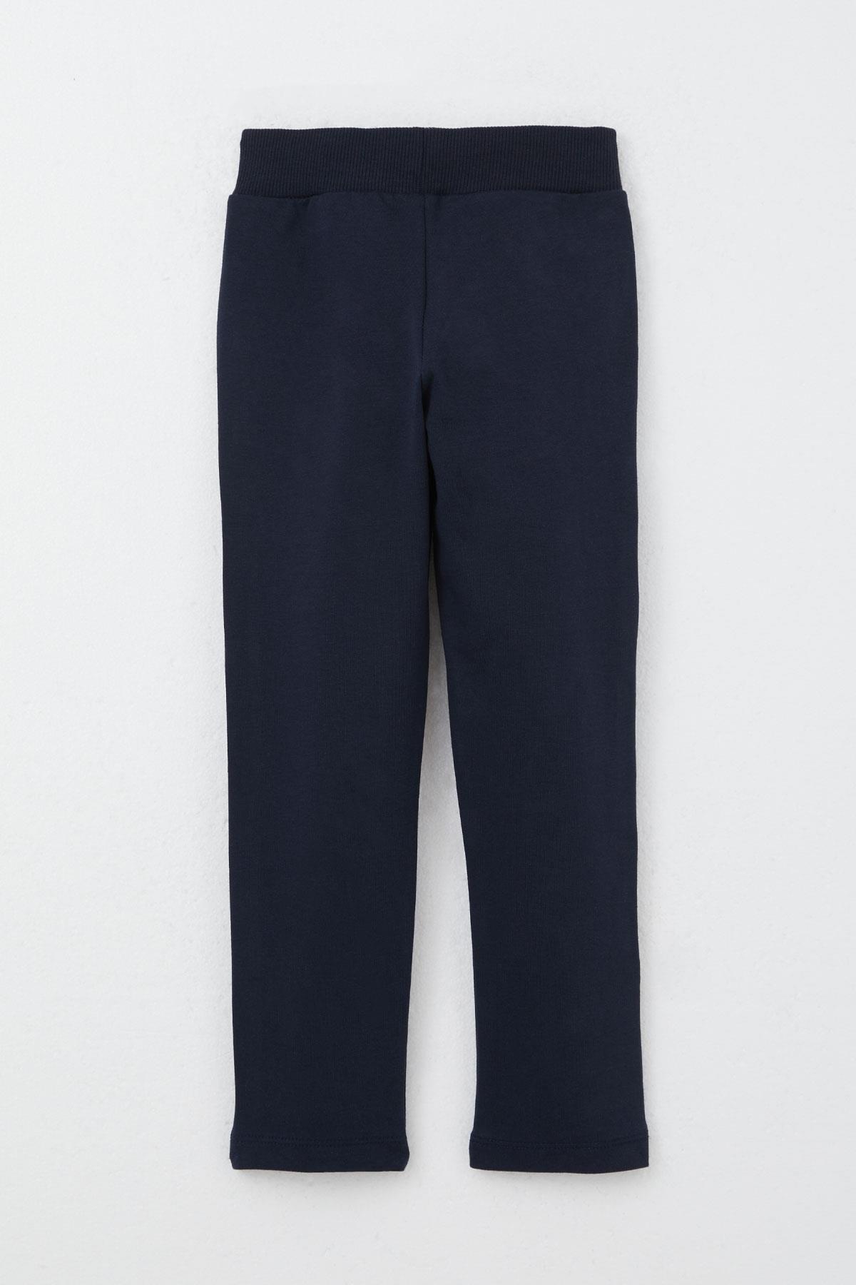 Breeze Kız Çocuk Eşofman Takım Çiçek Nakışlı Pembe (1.5-5 Yaş)