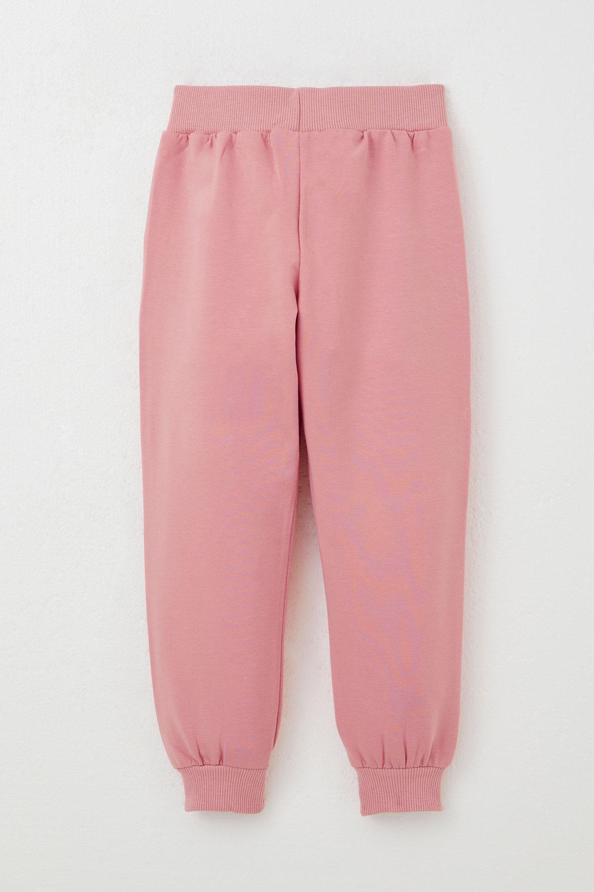 Breeze Kız Çocuk Eşofman Takım Scooter Kız Baskılı Gülkurusu (1.5-5 Yaş)