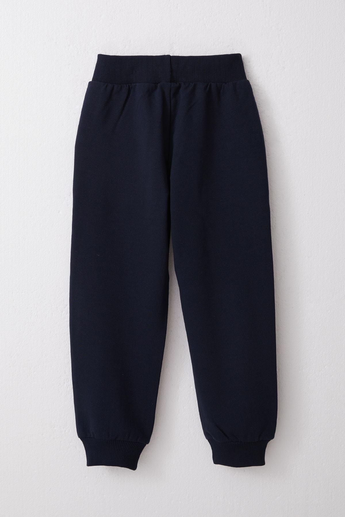 Breeze Kız Çocuk Eşofman Takım Sevimli Sihirbaz Tavşancık Baskılı Somon (1-4 Yaş)