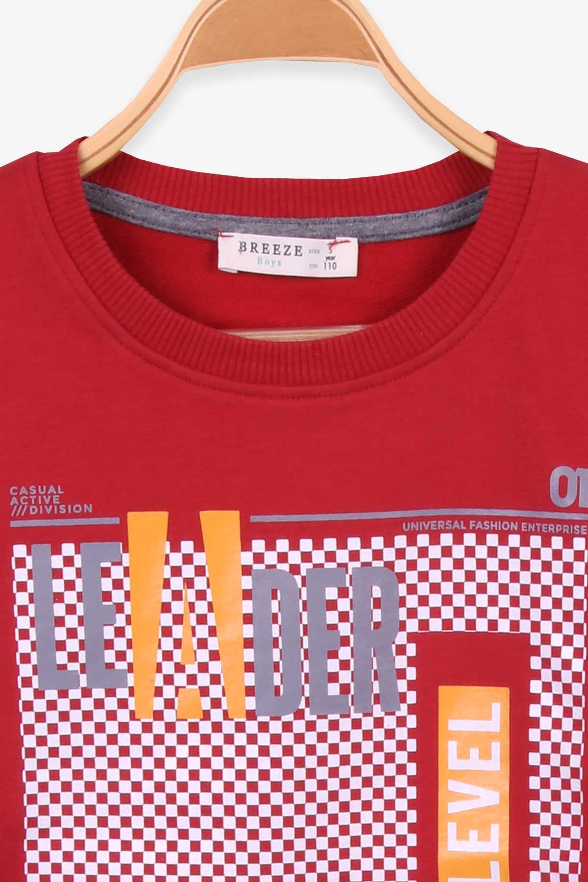 Breeze Kız Çocuk Eşofman Takımı Baskılı Kiremit (5-10 Yaş)