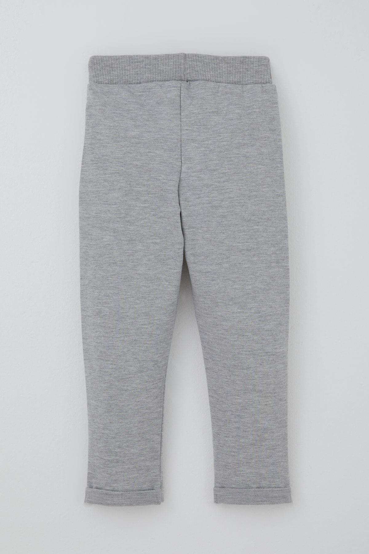 Breeze Kız Çocuk Eşofman Takımı Pati Masalı Pantolonu Fiyonk Detaylı Pembe (1-4 Yaş)