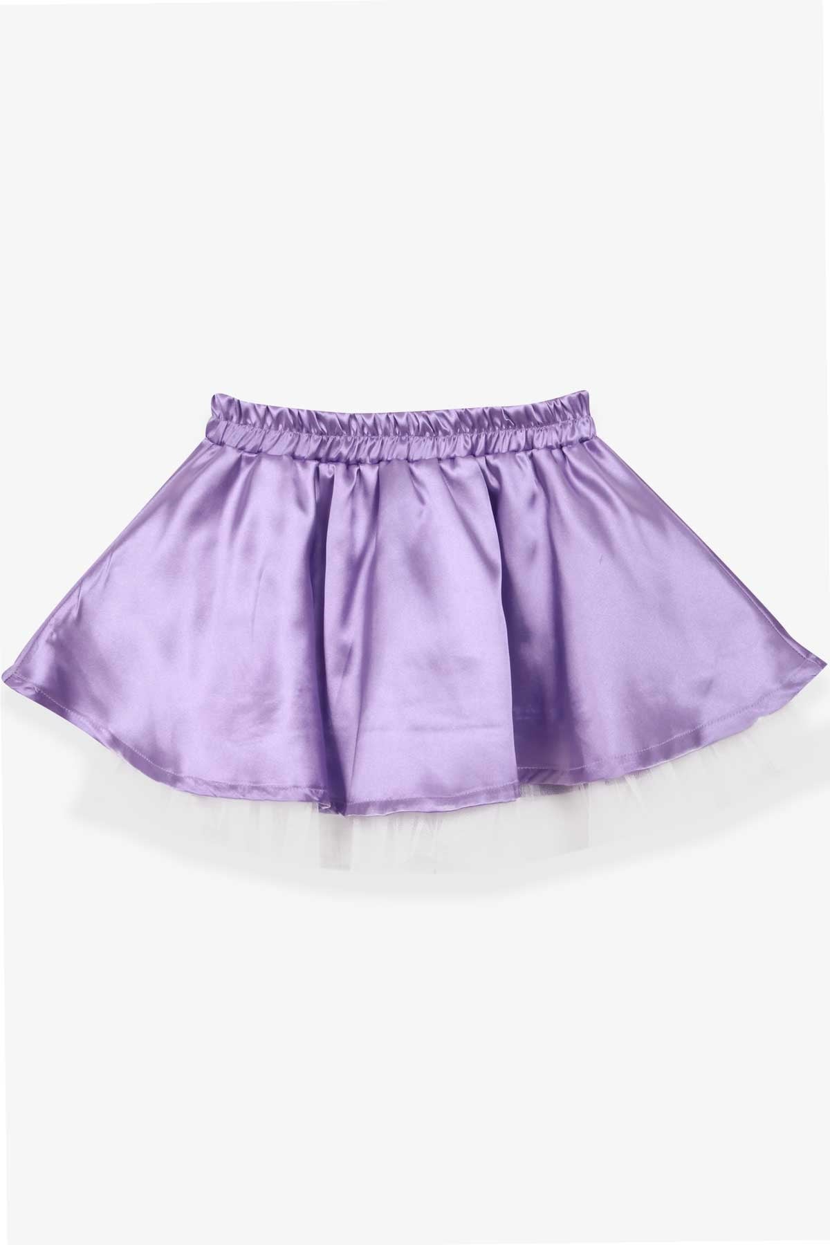 Breeze Kız Çocuk Etek Tüllü Lila (5-10 Yaş)