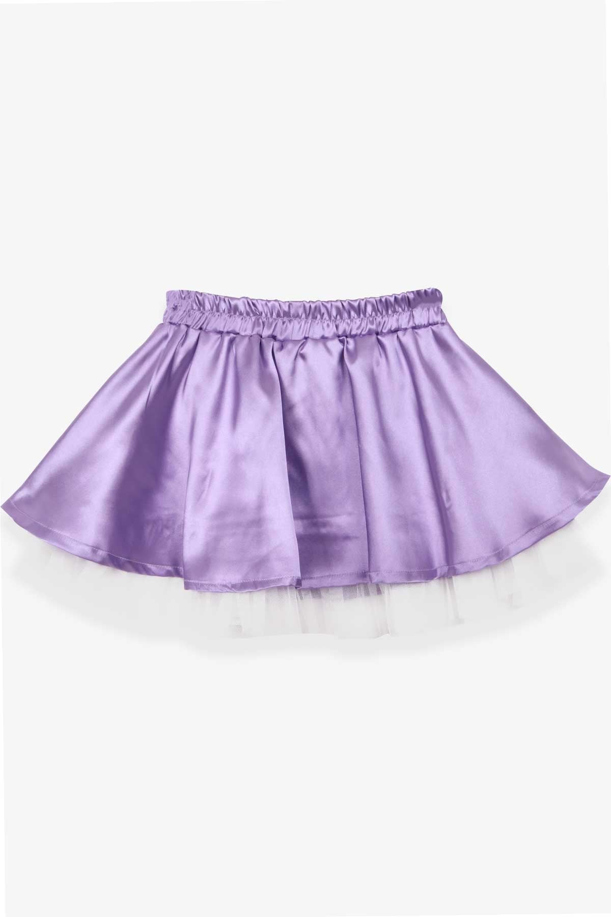Breeze Kız Çocuk Etek Tüllü Lila (5-10 Yaş)