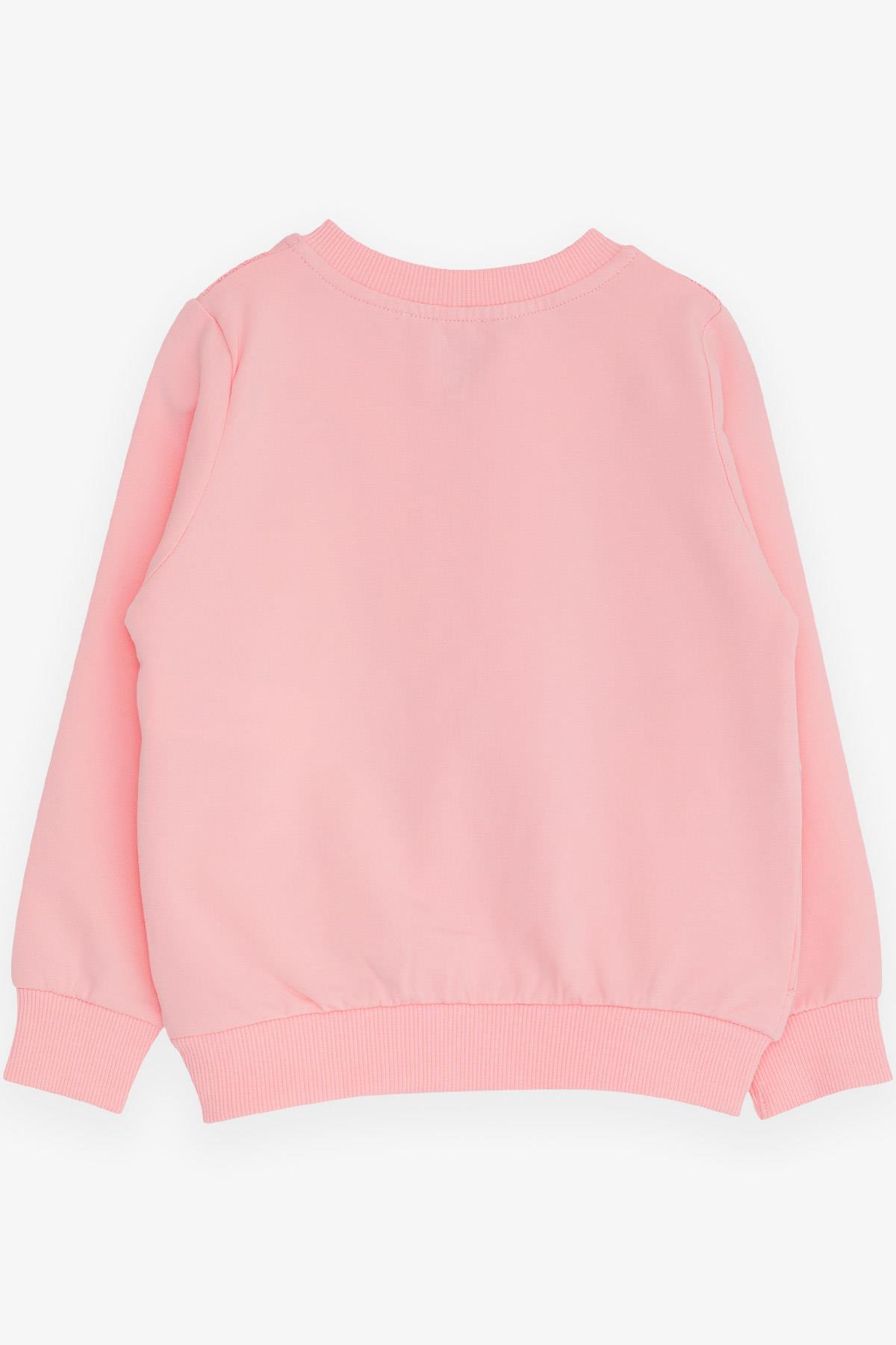 Breeze Kız Çocuk Hırka Güpürlü Pembe (3-7 Yaş)