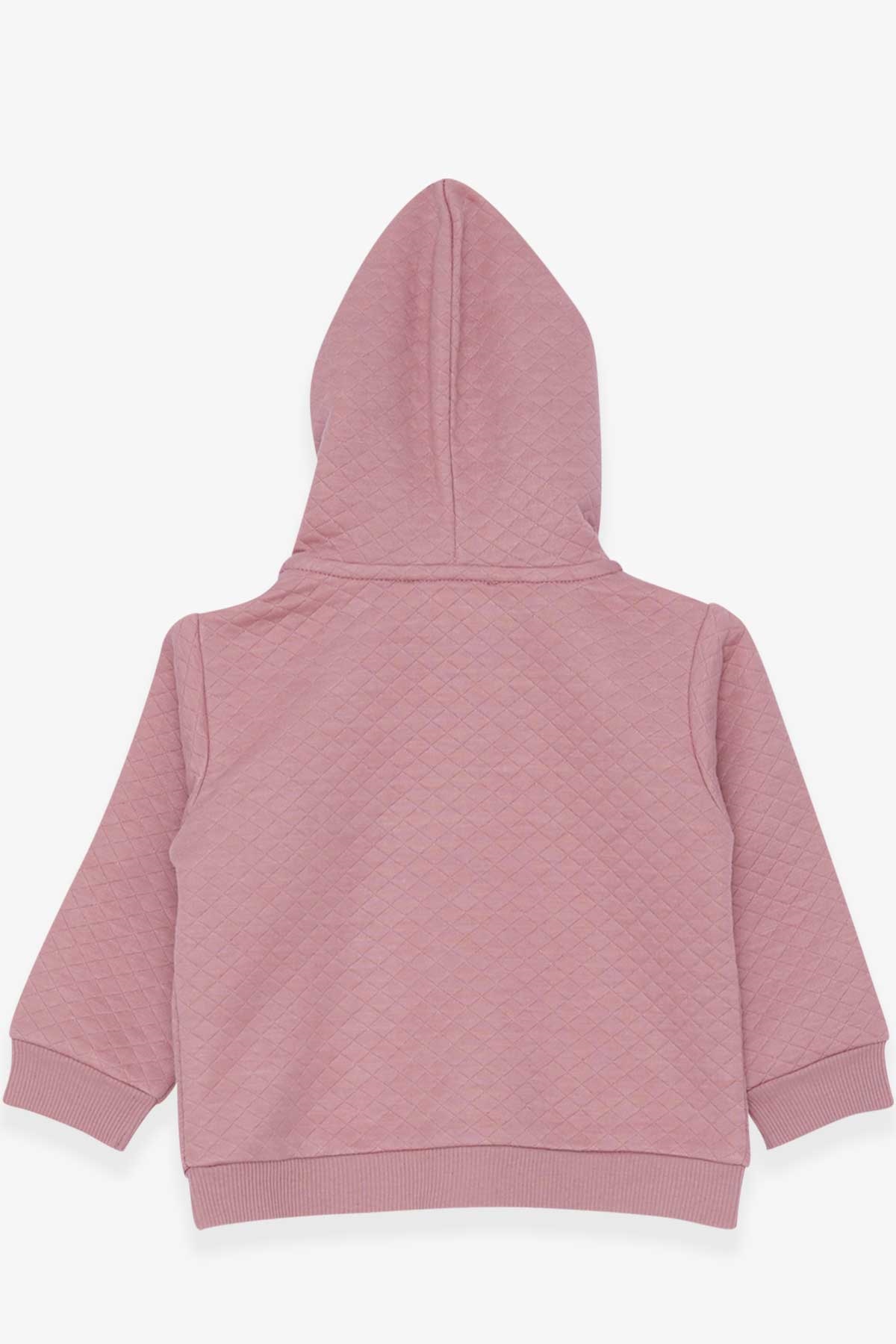 Breeze Kız Çocuk Hırka Nakışlı Pullu Gülkurusu (1.5-5 Yaş)