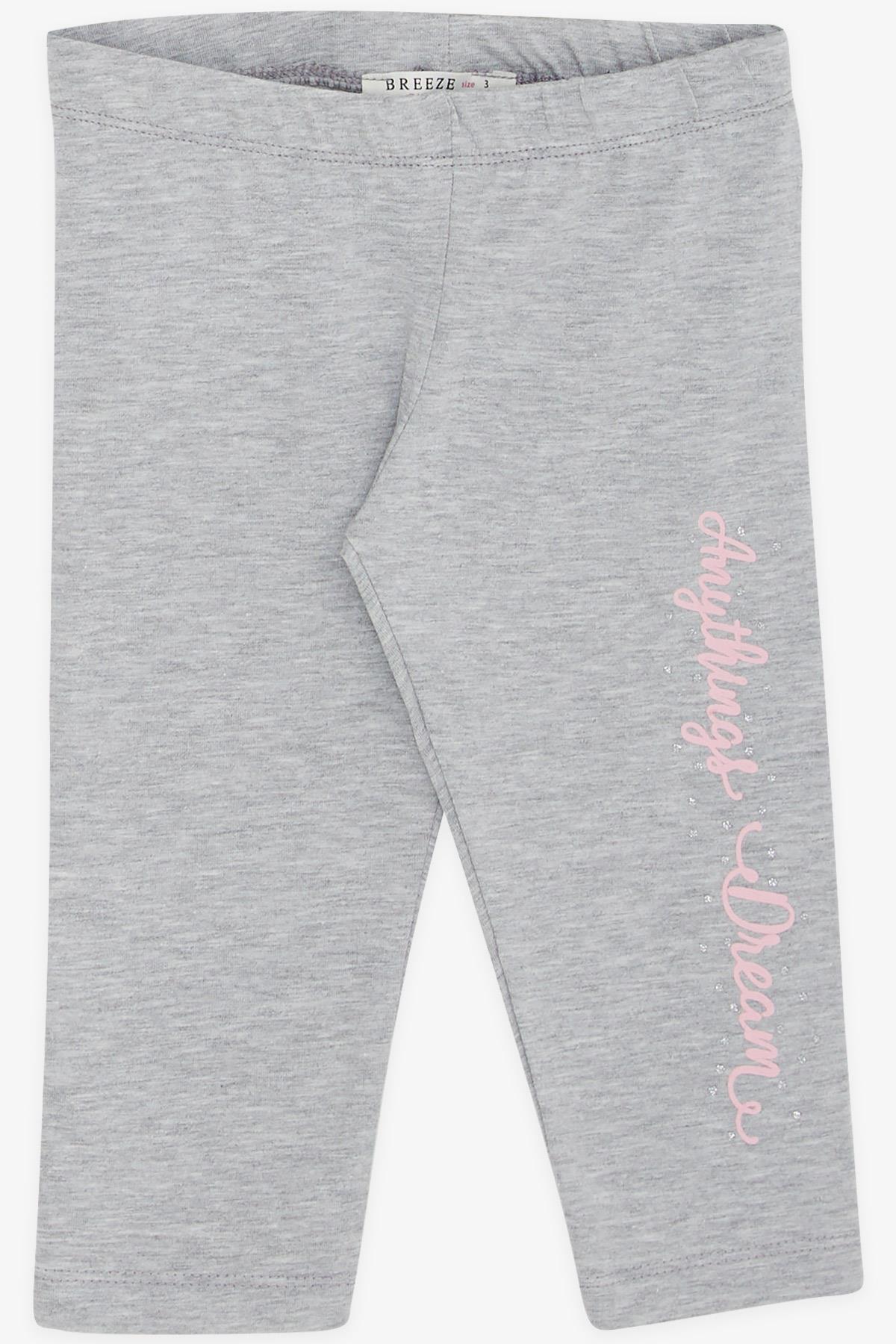 Breeze Kız Çocuk Kapri Taytlı Takım Rüya Temalı Pembe (1-4 Yaş)