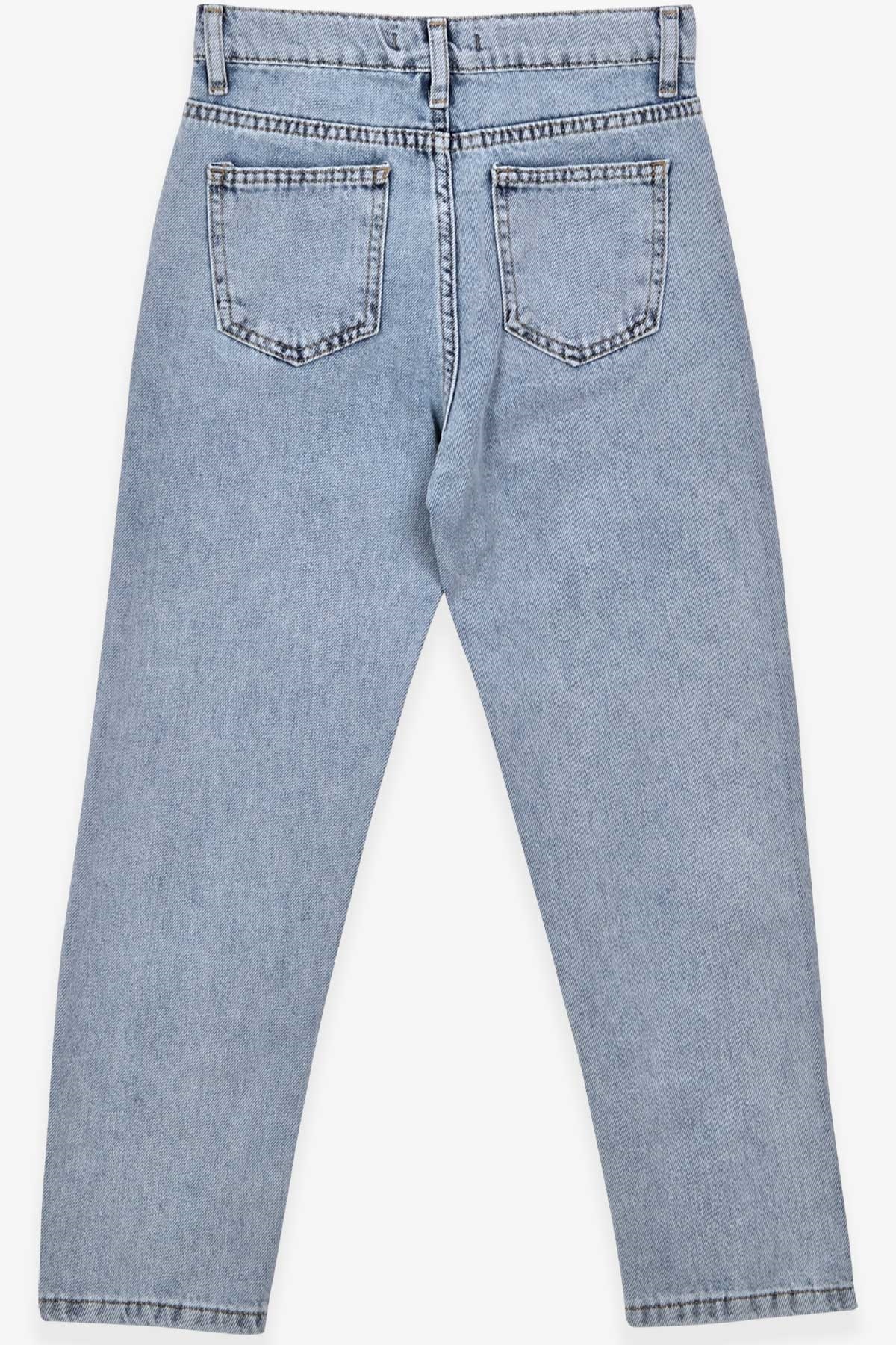 Breeze Kız Çocuk Kot Pantolon Açık Mavi (10-14 Yaş)