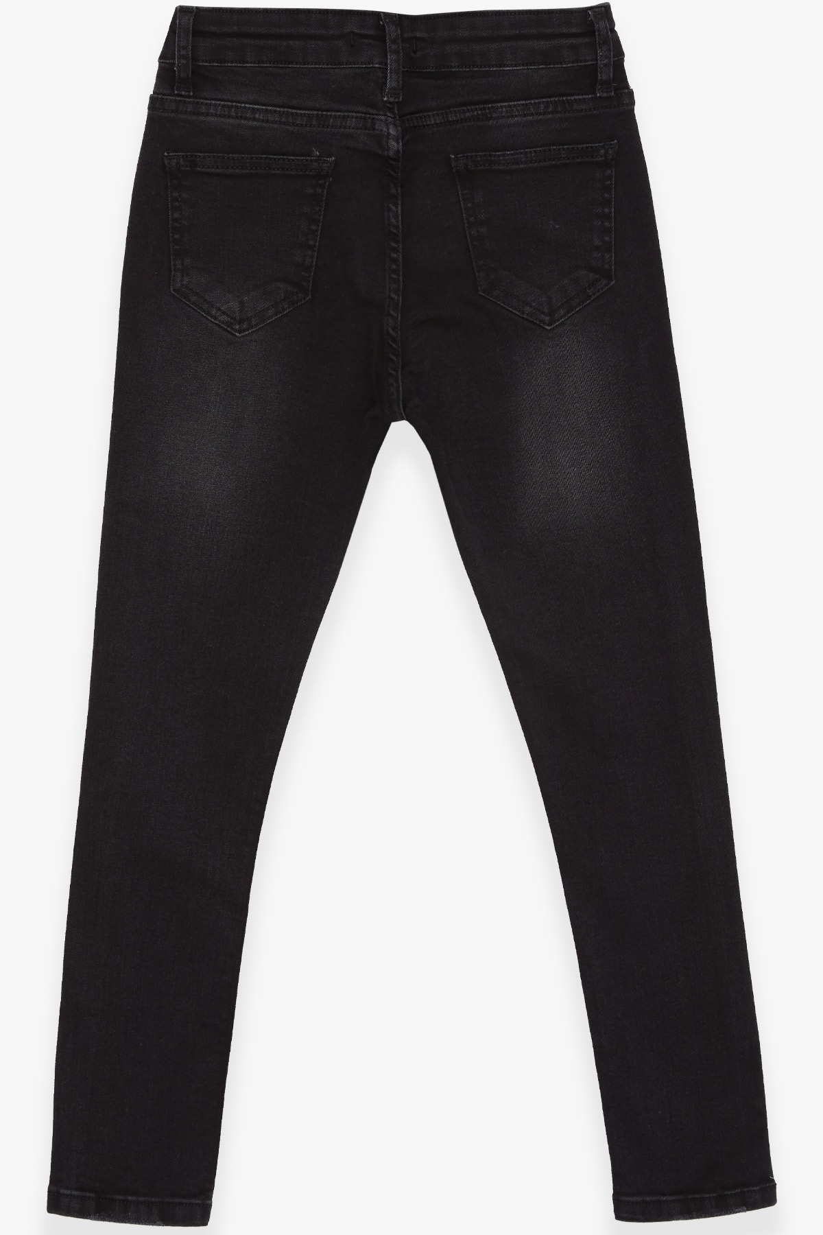 Breeze Kız Çocuk Kot Pantolon Dar Paçalı Siyah (10-14 Yaş)