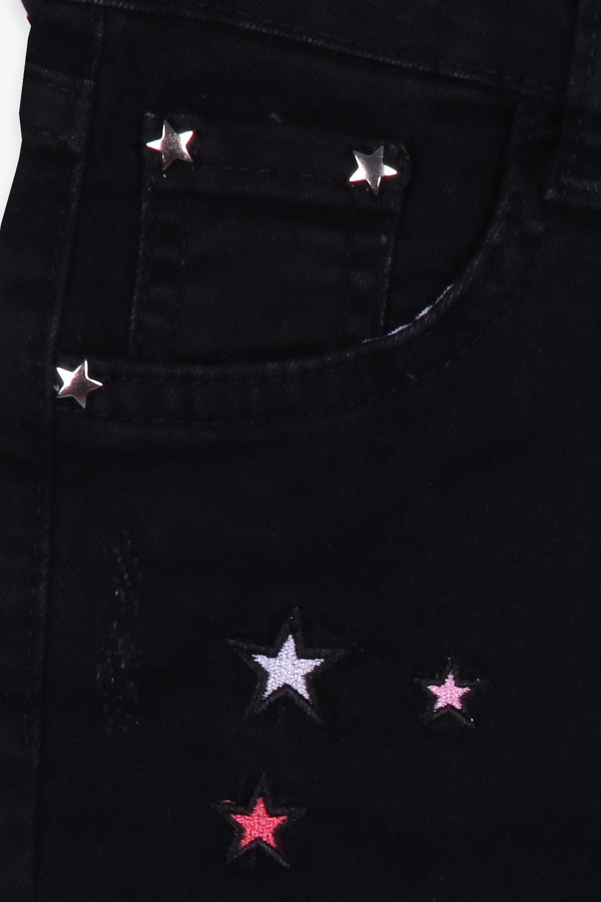 Breeze Kız Çocuk Kot Pantolon Unicorn Siyah (2-6 Yaş)