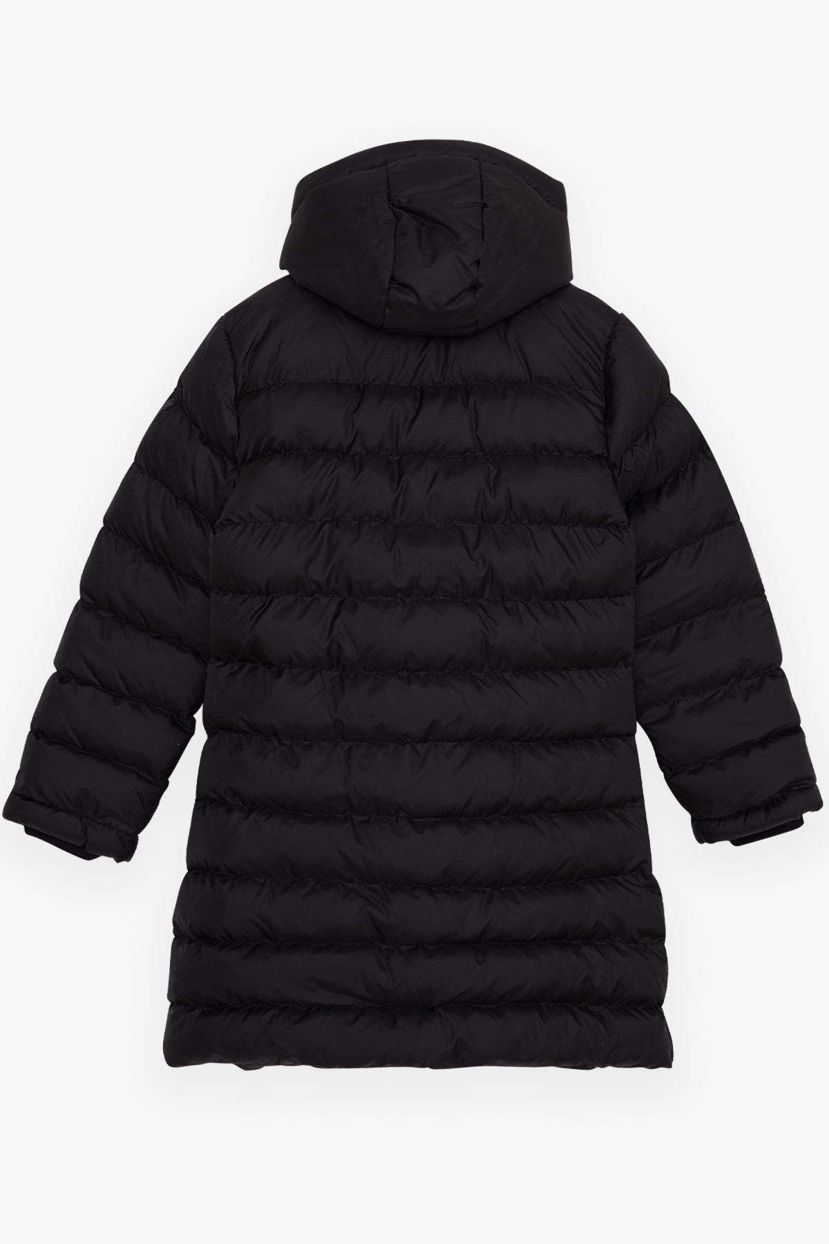 Breeze Kız Çocuk Mont Fermuarlı Cepli Siyah (11-14 Yaş)