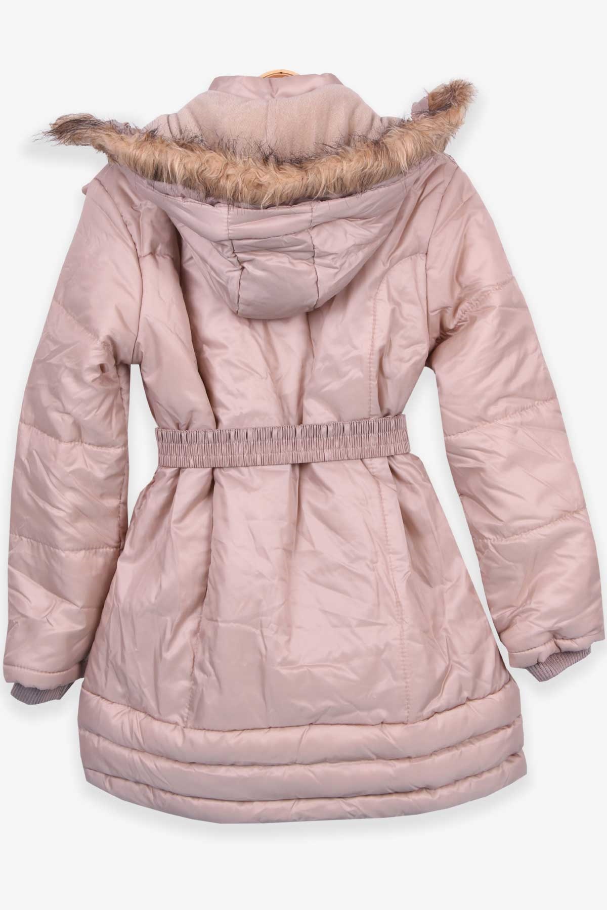 Breeze Kız Çocuk Mont Kapüşonlu Parka Bej (11-14 Yaş)