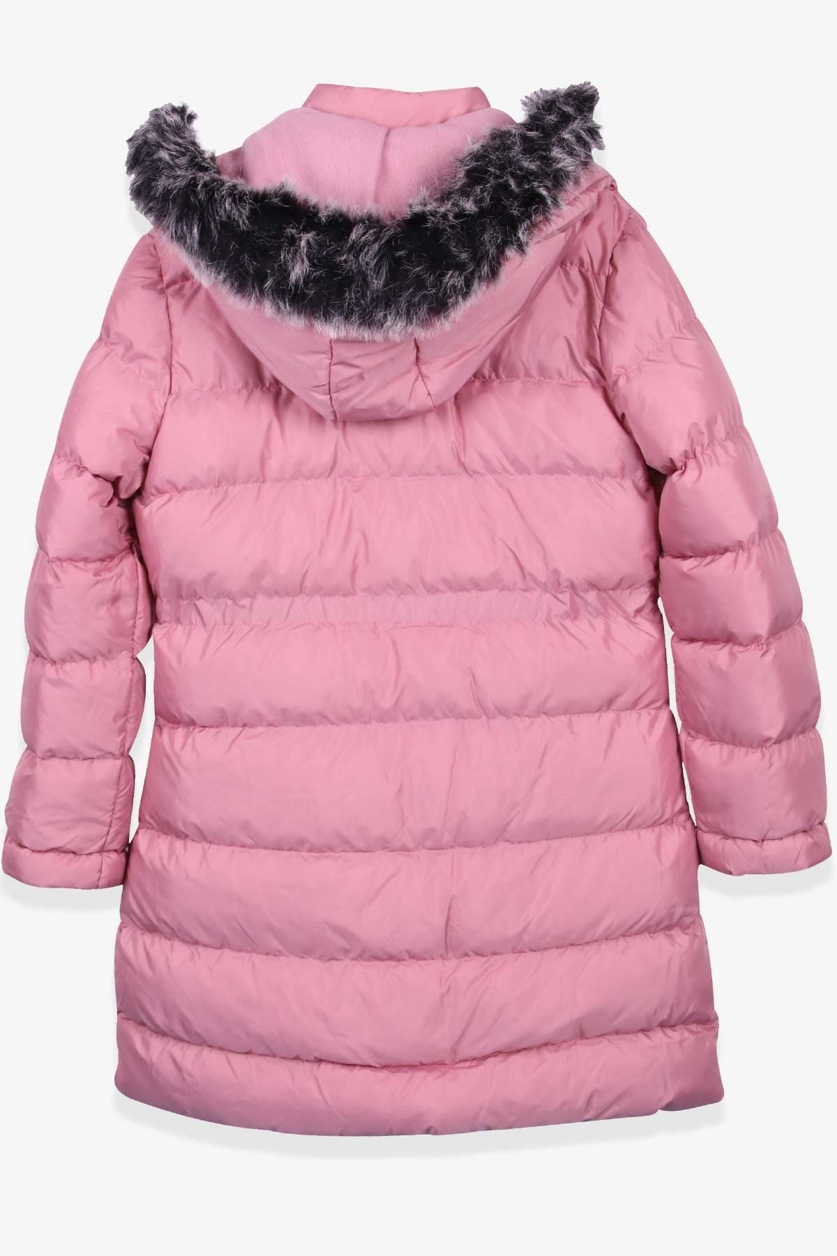 Breeze Kız Çocuk Mont Kapüşonlu Parka Gülkurusu (11-14 Yaş)