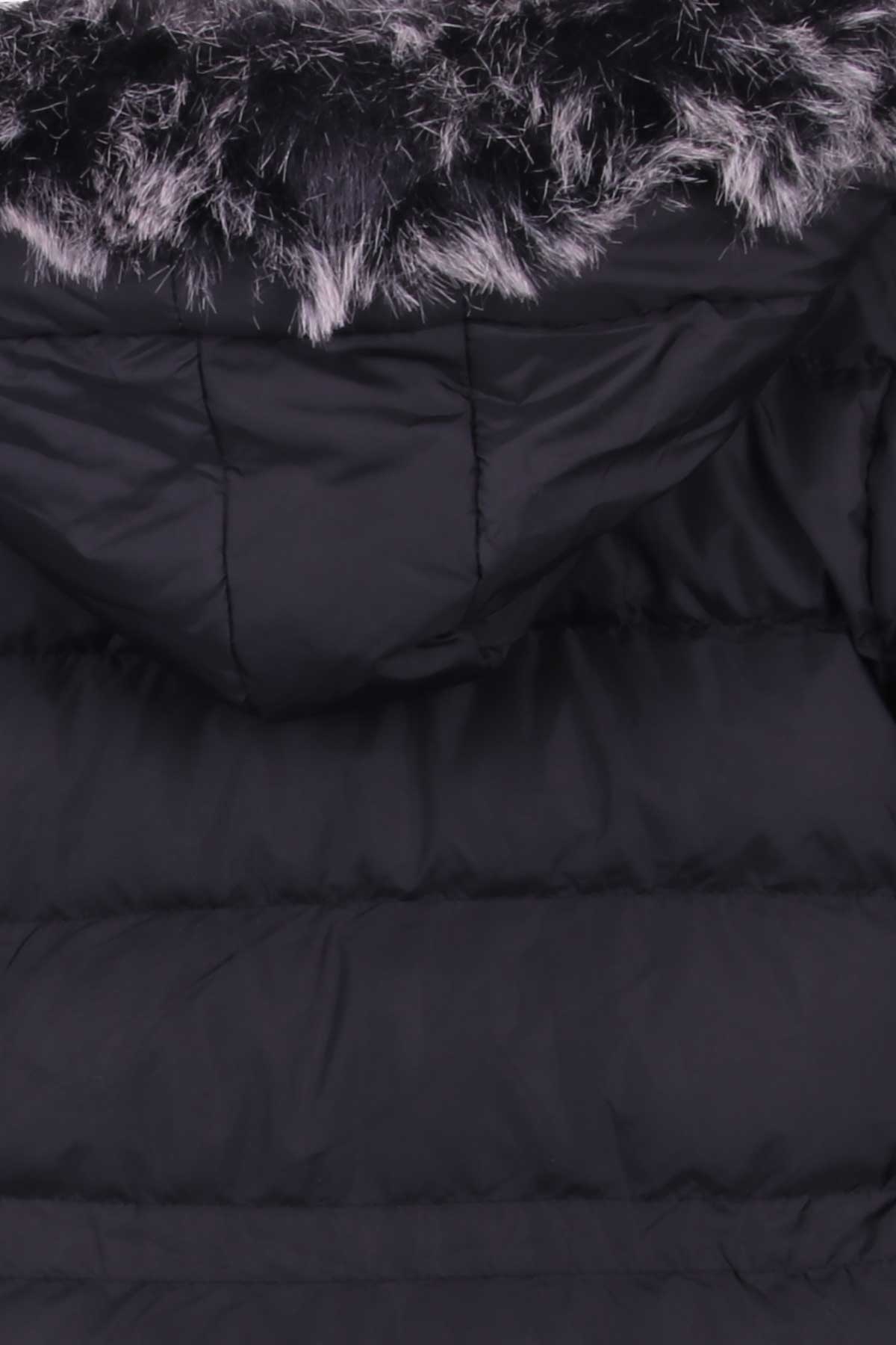 Breeze Kız Çocuk Mont Kapüşonlu Parka Siyah (11-14 Yaş)