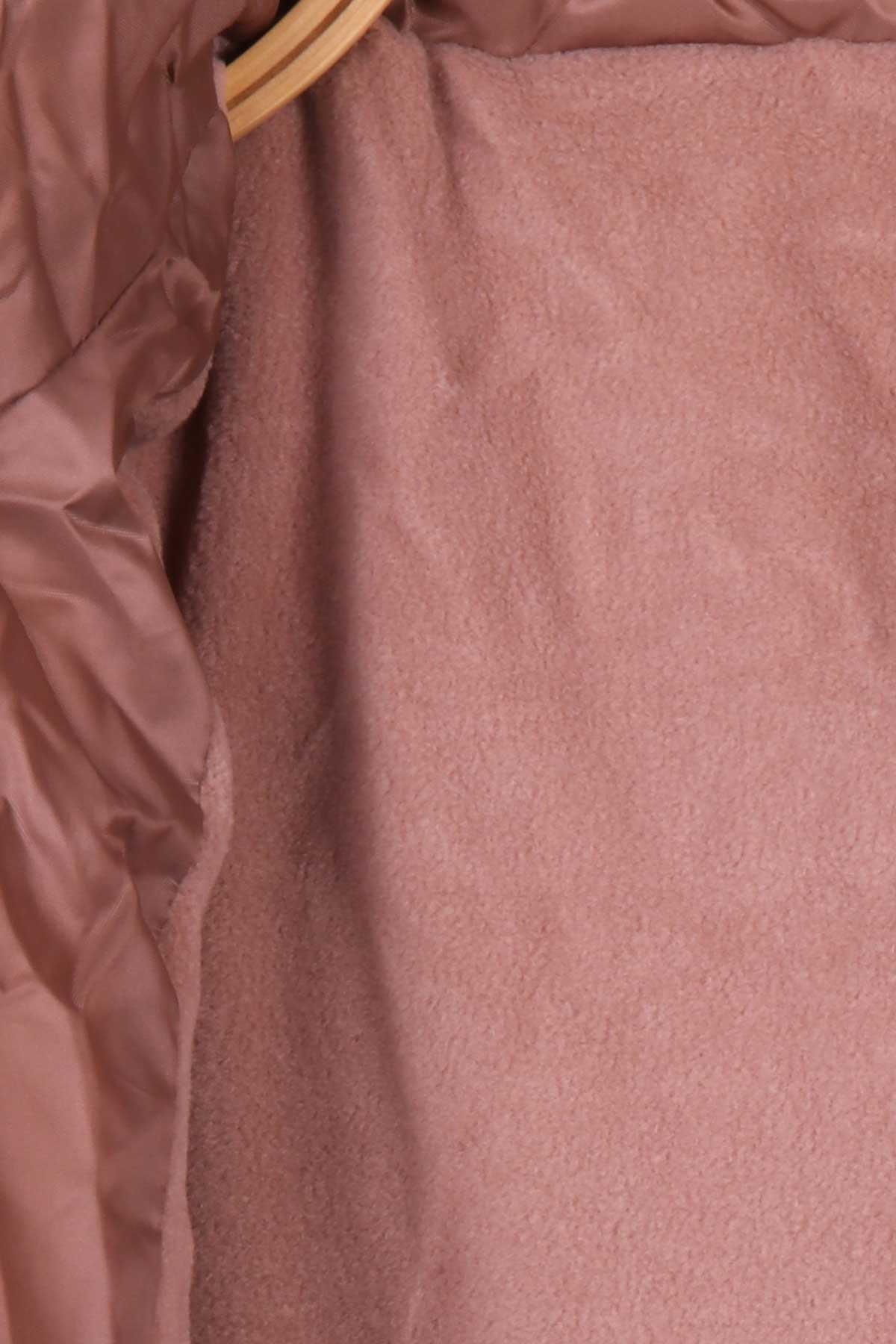 Breeze Kız Çocuk Mont Kapüşonlu Parka Vizon (11-14 Yaş)