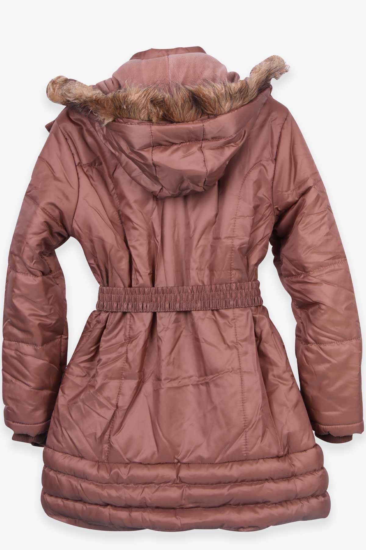 Breeze Kız Çocuk Mont Kapüşonlu Parka Vizon (11-14 Yaş)