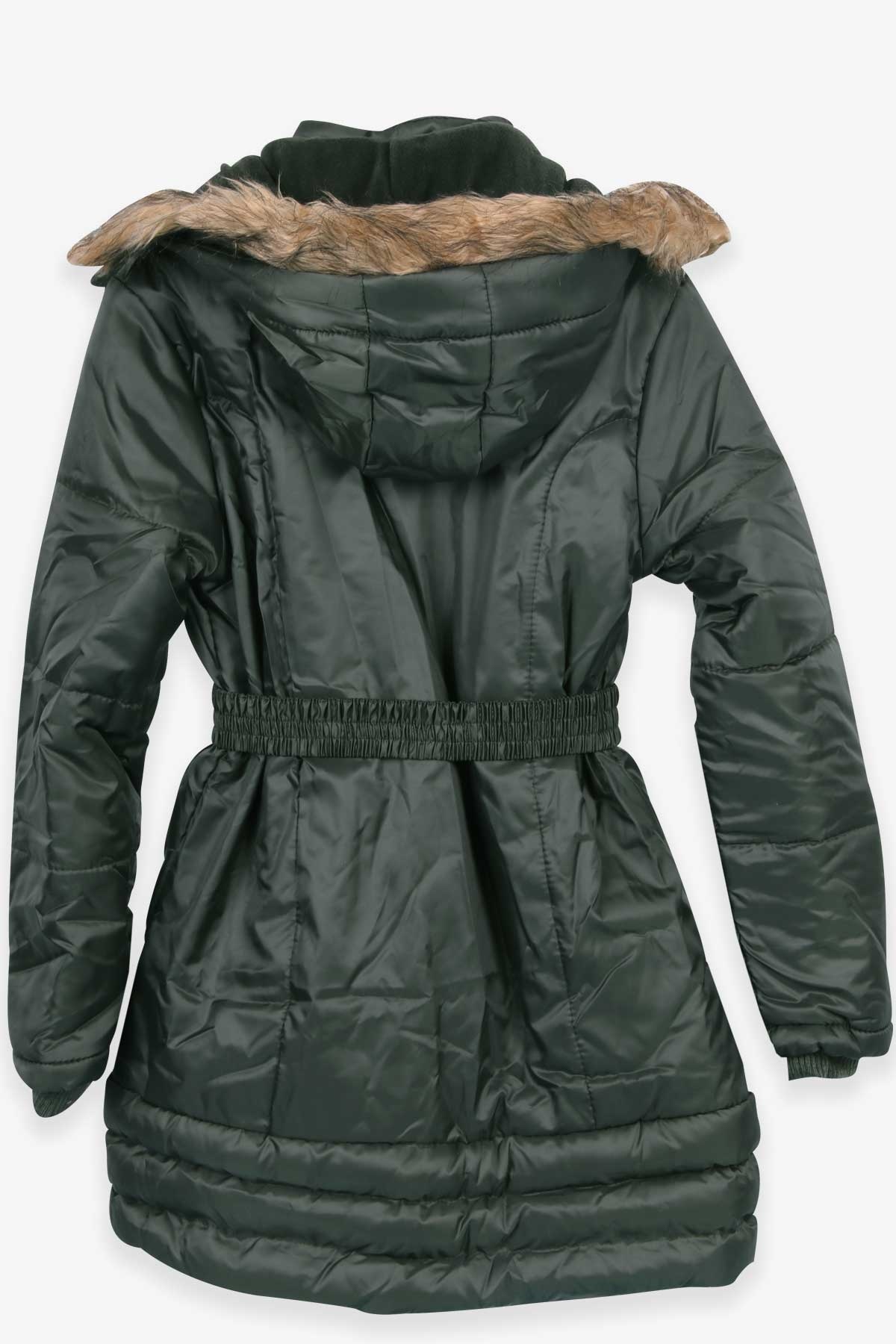 Breeze Kız Çocuk Mont Kapüşonlu Parka Haki Yeşil (11-14 Yaş)
