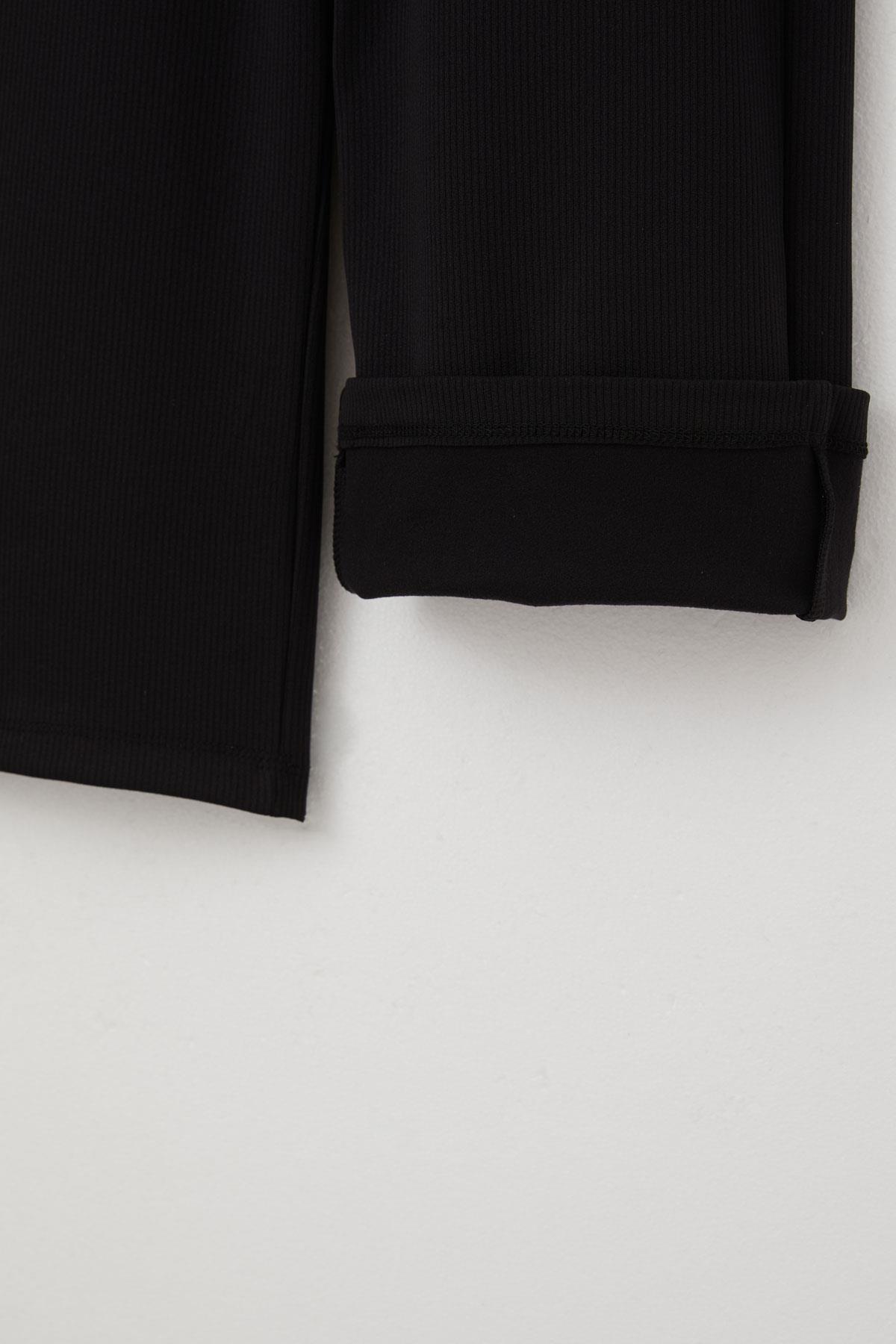 Breeze Kız Çocuk Pantolon Bağcık Aksesuarlı Siyah (8-14 Yaş)