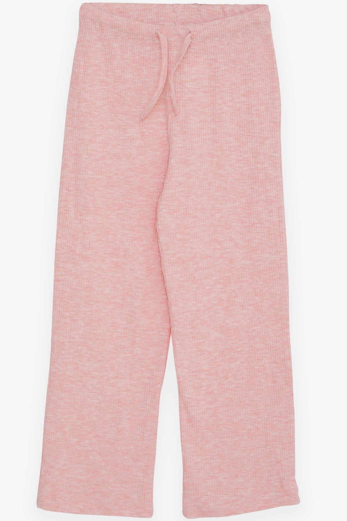 Breeze Kız Çocuk Pantolon Kaşkorse Fitilli Pembe Melanj (8-14 Yaş)