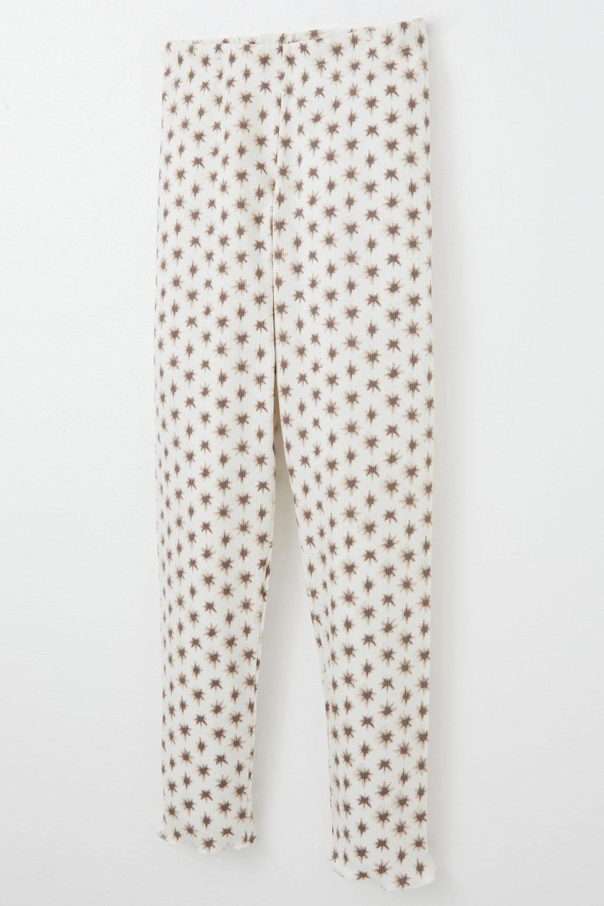 Breeze Kız Çocuk Pijama Takımı Desenli Ekru (4-7 Yaş)