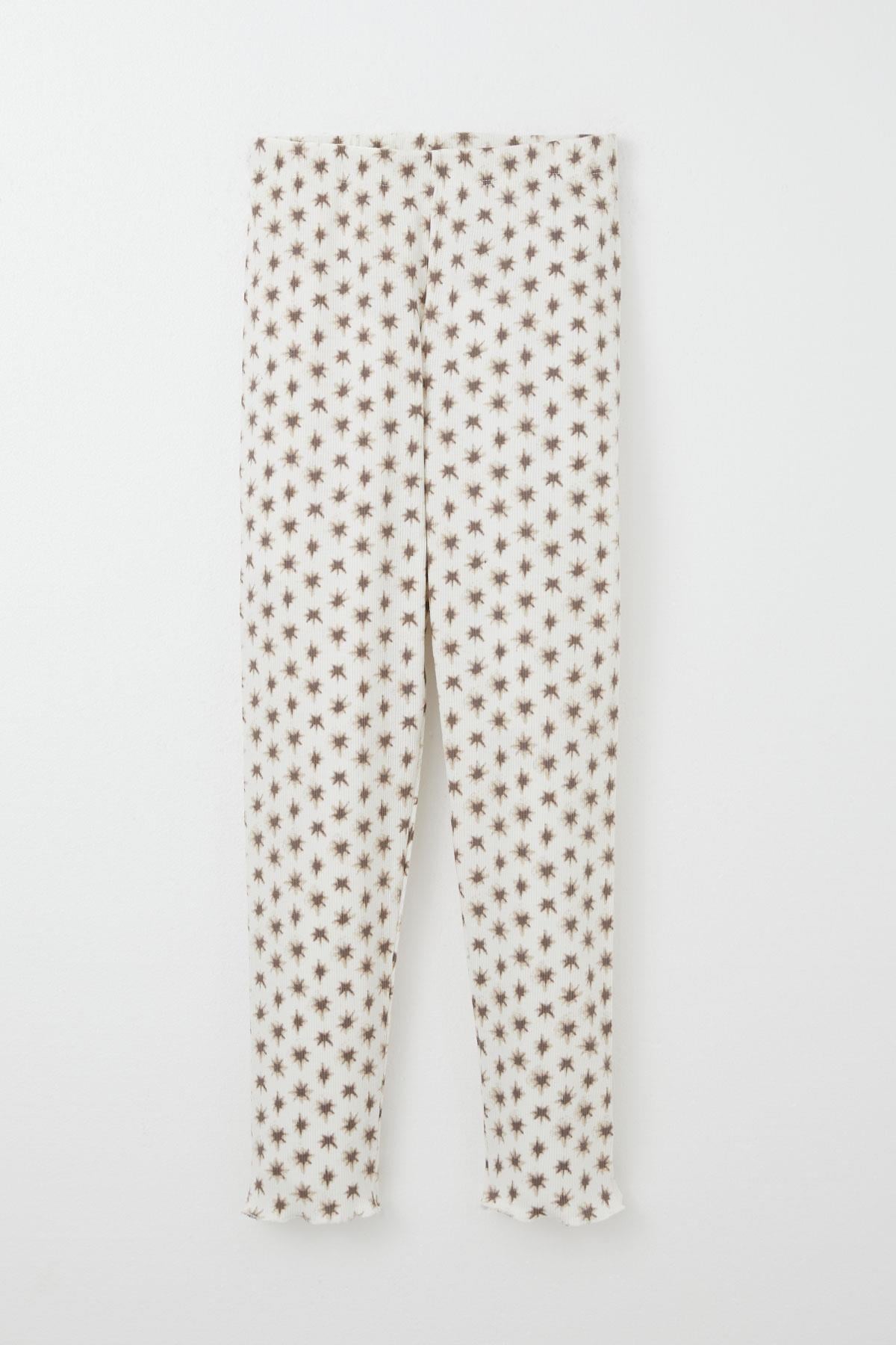 Breeze Kız Çocuk Pijama Takımı Desenli Ekru (4-7 Yaş)