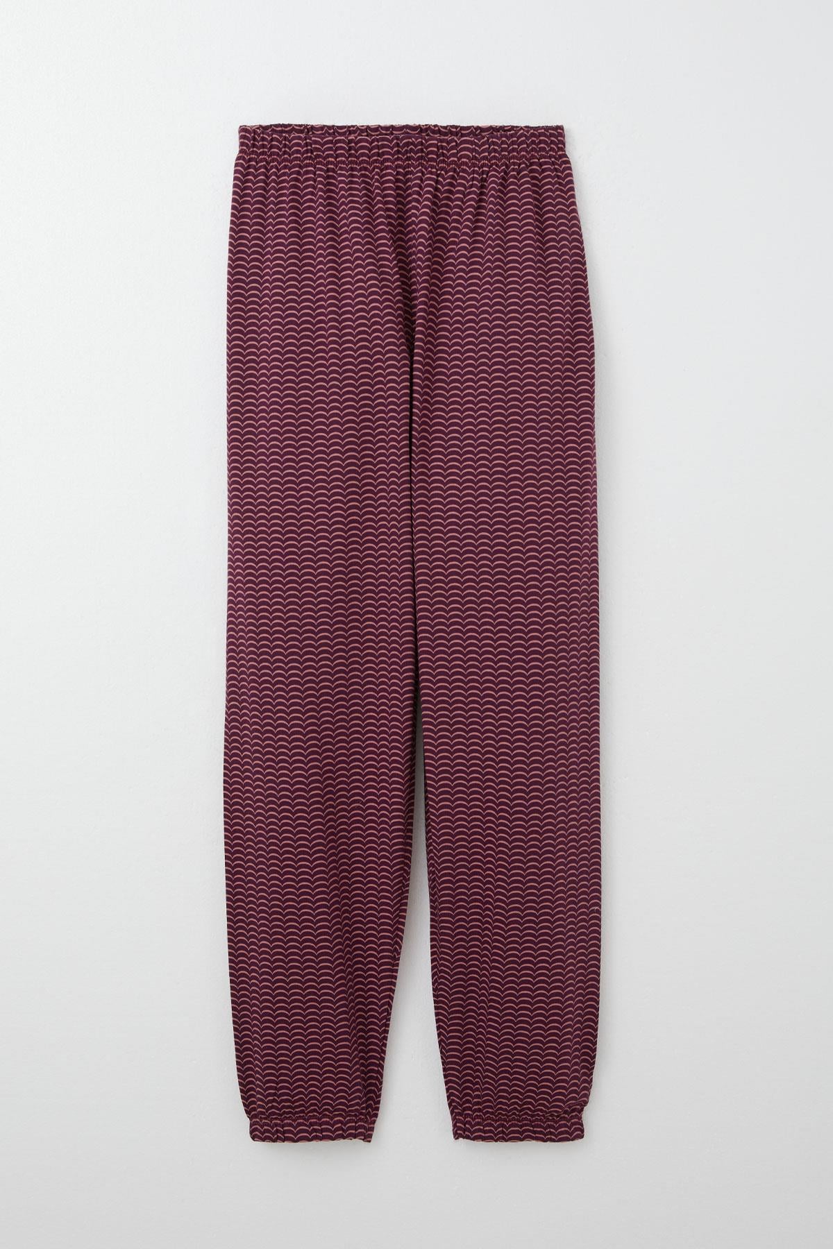 Breeze Kız Çocuk Pijama Takımı Desenli Vişne Çürüğü (9-12 Yaş)