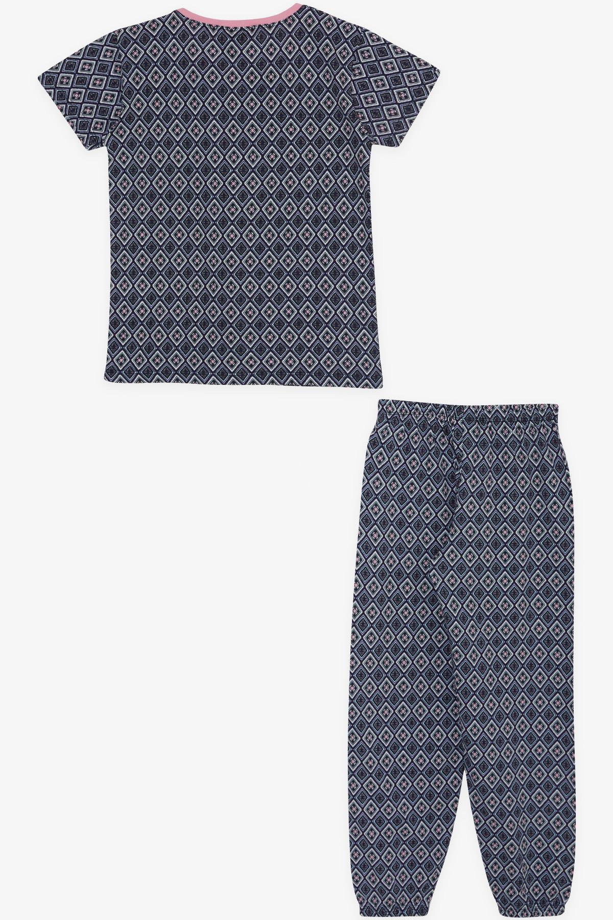 Breeze Kız Çocuk Pijama Takımı Desenli Karışık Renk (9-14 Yaş)
