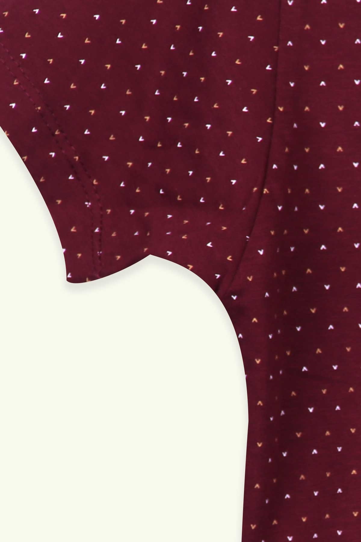 Breeze Kız Çocuk Pijama Takımı Desenli Bordo (9-14 Yaş)
