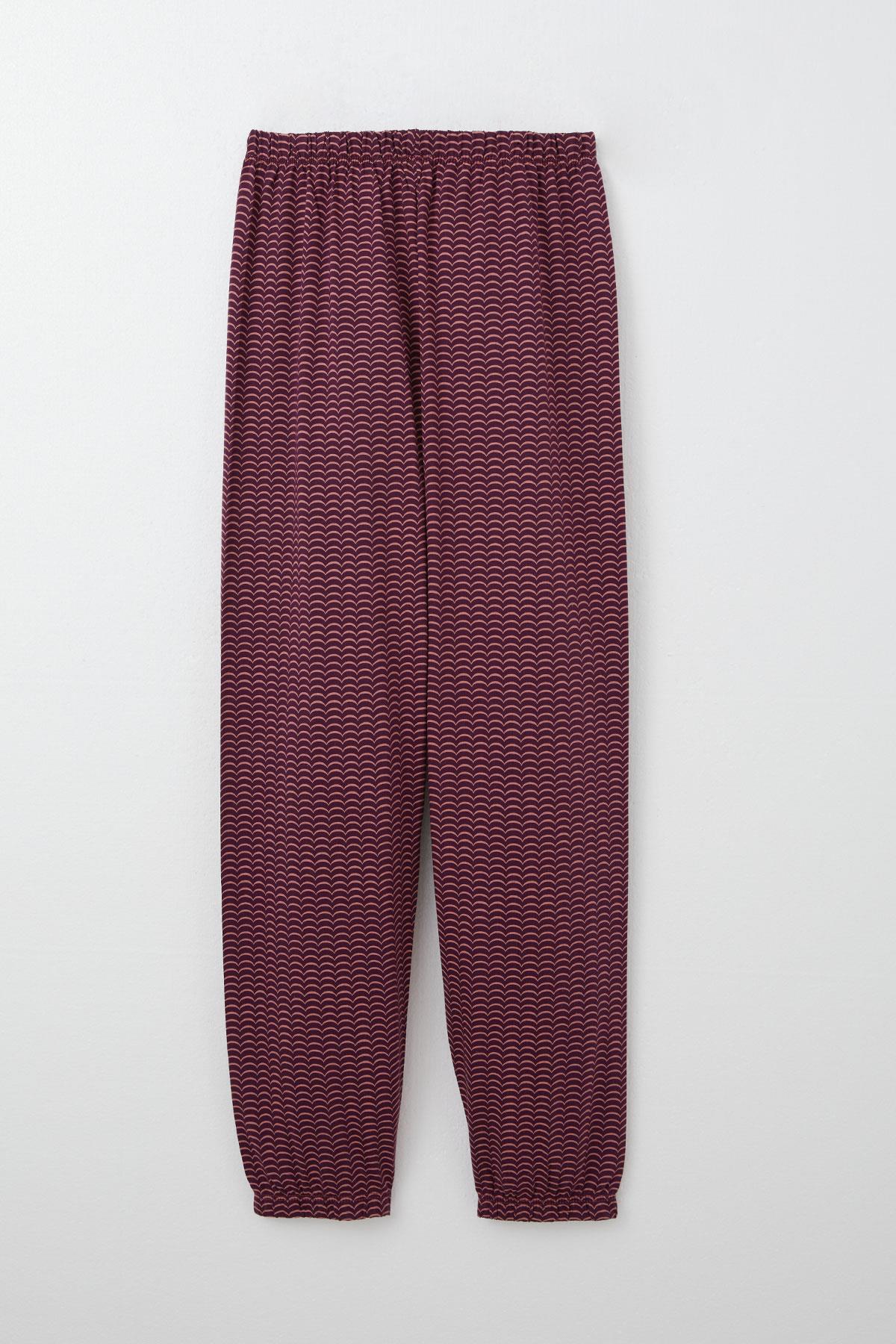 Breeze Kız Çocuk Pijama Takımı Desenli Vişne Çürüğü (9-12 Yaş)