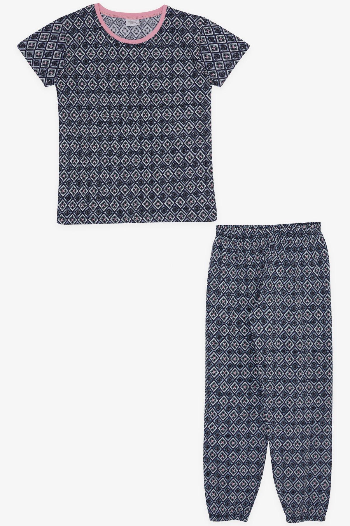 Breeze Kız Çocuk Pijama Takımı Desenli Karışık Renk (9-14 Yaş)