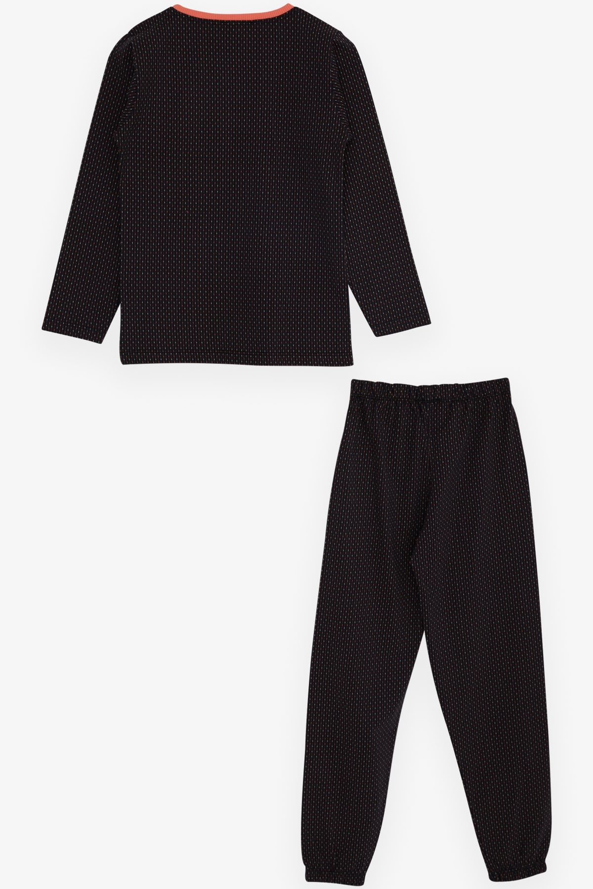 Breeze Kız Çocuk Pijama Takımı Desenli Lacivert (9-14 Yaş)