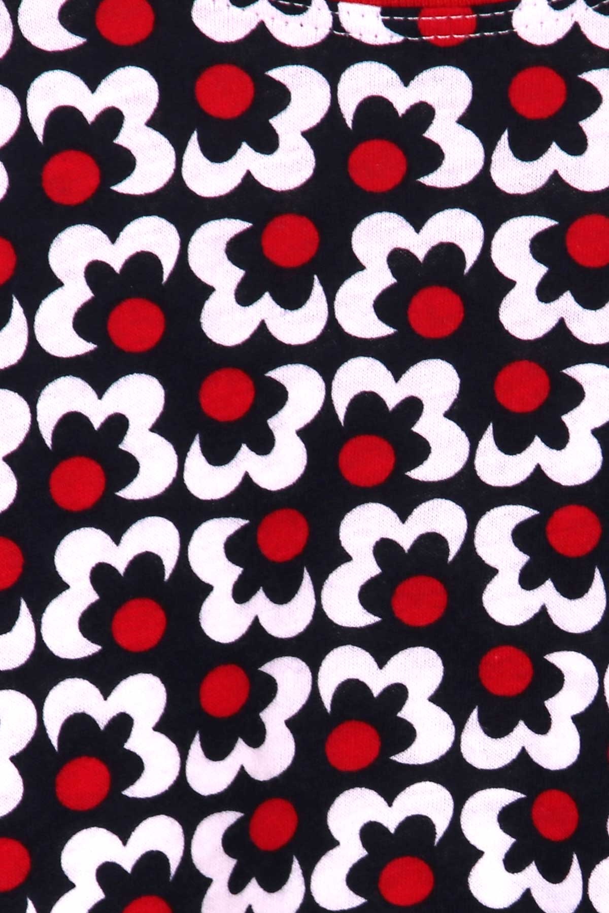 Breeze Kız Çocuk Pijama Takımı Desenli Lacivert (4-8 Yaş)