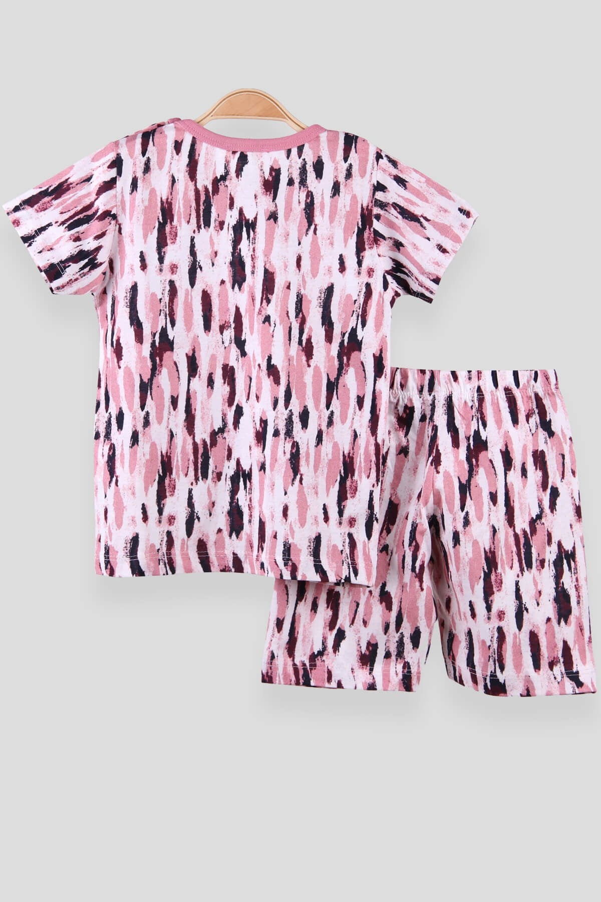 Breeze Kız Çocuk Pijama Takımı Desenli Pembe (2-6 Yaş)