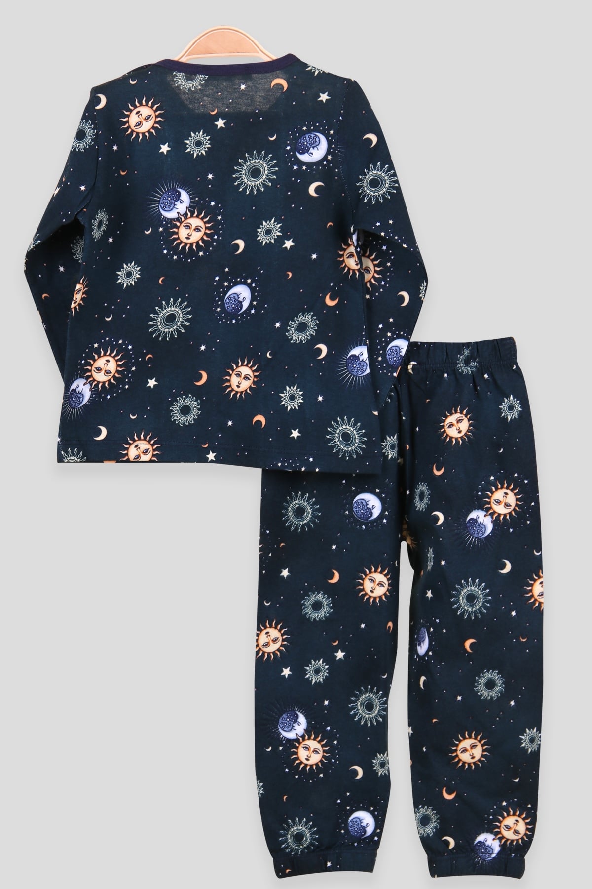 Breeze Kız Çocuk Pijama Takımı Güneşli Haki Yeşil (2-6 Yaş)