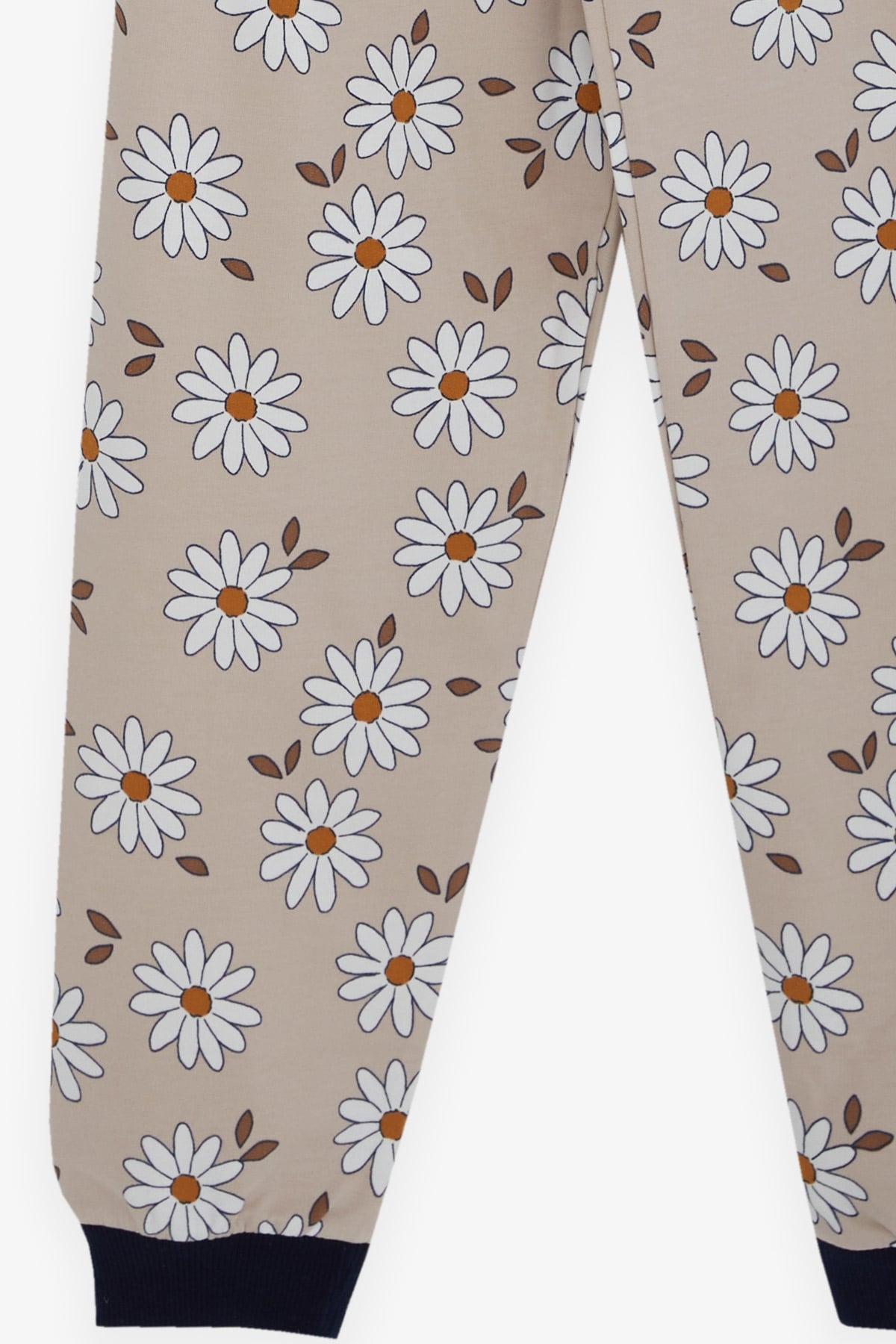 Breeze Kız Çocuk Pijama Takımı Papatya Desenli Taş (9-13 Yaş)