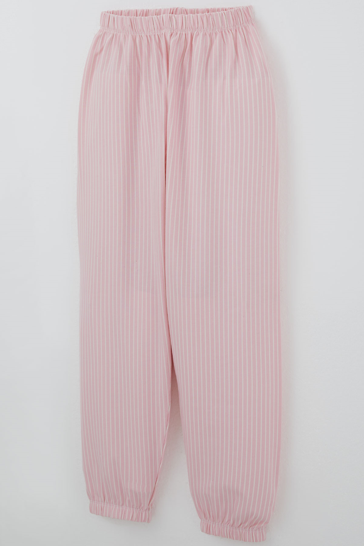 Breeze Kız Çocuk Pijama Takımı Rüya Çizgili Pembe (4-8 Yaş)