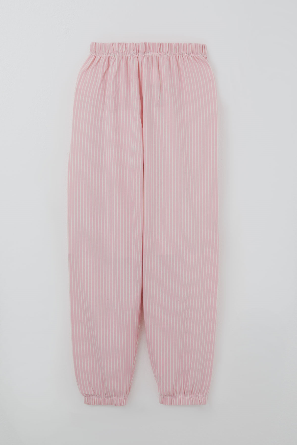 Breeze Kız Çocuk Pijama Takımı Rüya Çizgili Pembe (4-8 Yaş)