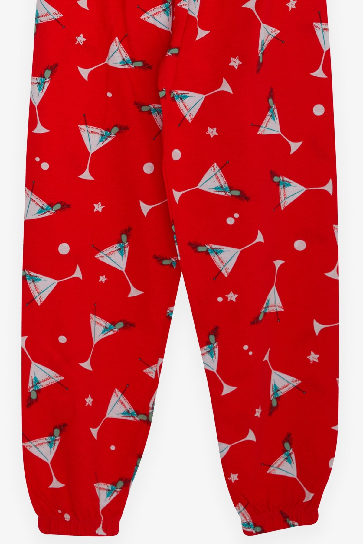 Breeze Kız Çocuk Pijama Takımı Yıldız Desenli Narçiçeği (4-8 Yaş)