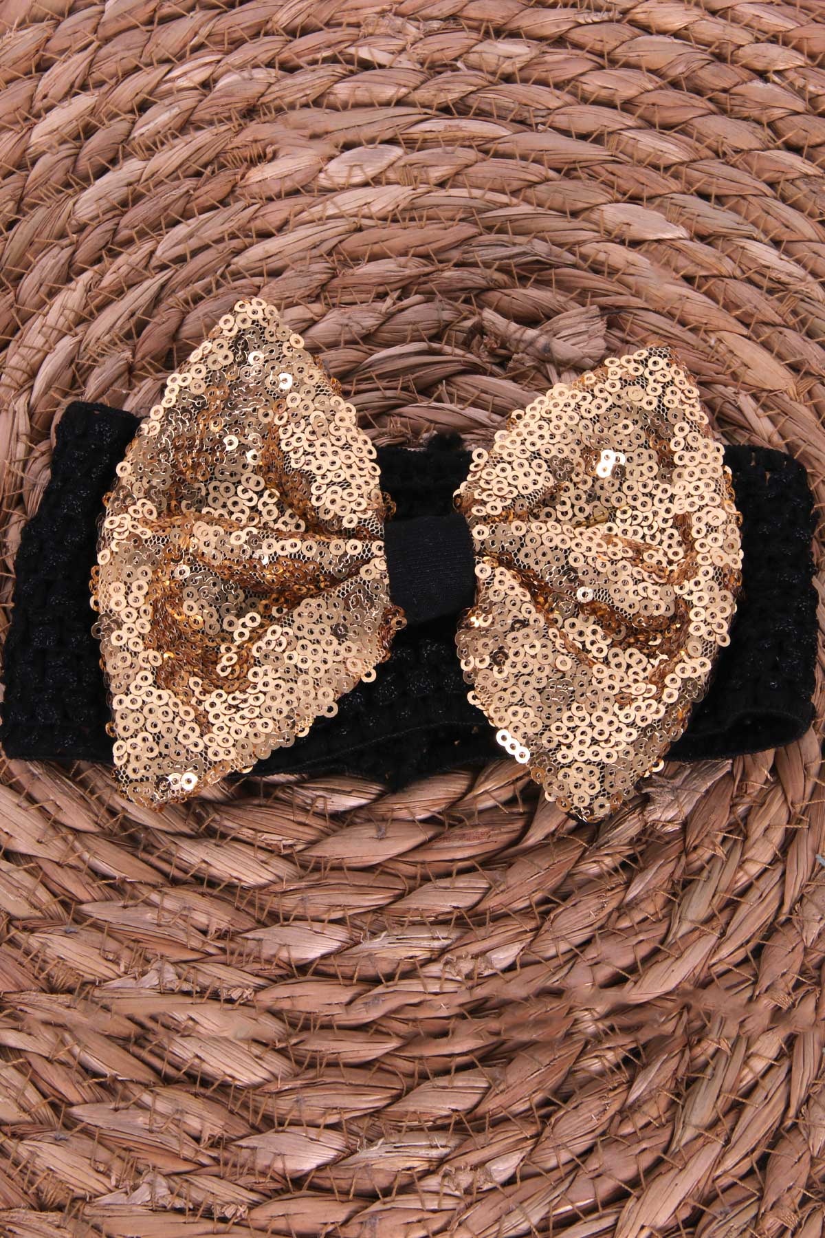 Breeze Kız Çocuk Pullu Bandana Gold