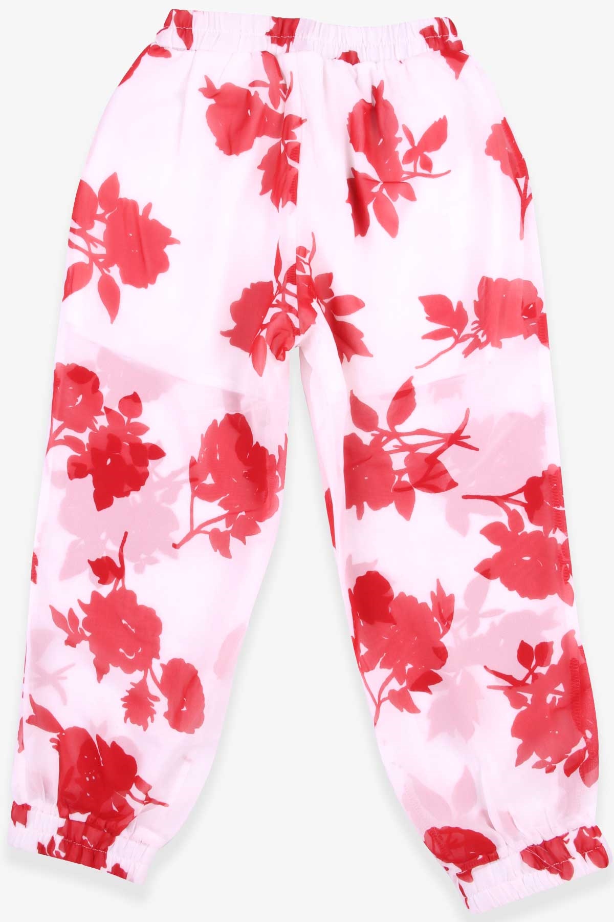 Breeze Kız Çocuk Şifon Pantolon Beyaz (10 Yaş)