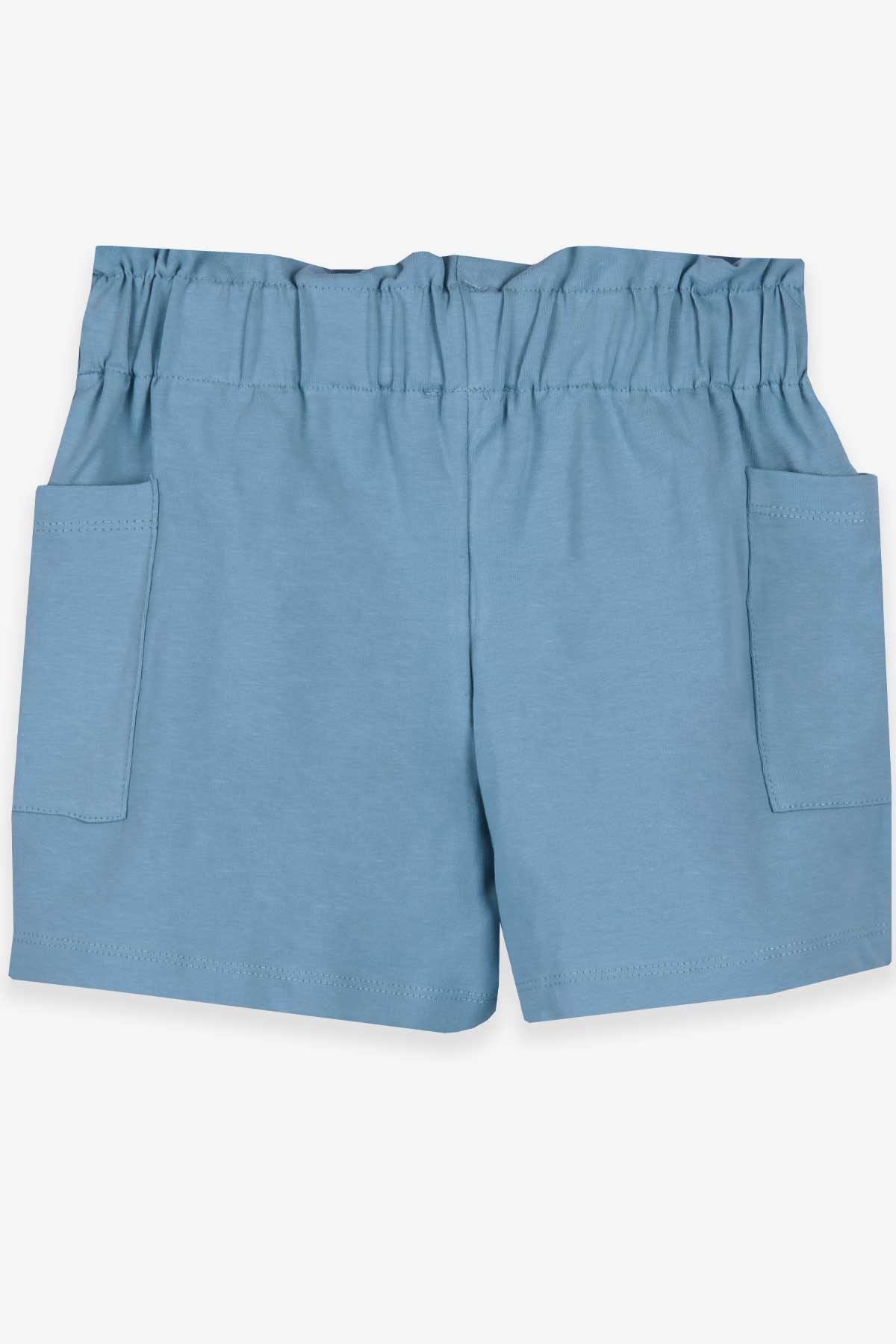 Breeze Kız Çocuk Şort Basic Cepli Mint Yeşili (8-11 Yaş)
